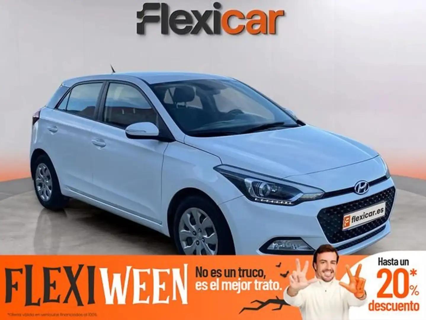 Hyundai i20 1.4CRDI Tecno Blanco - 1