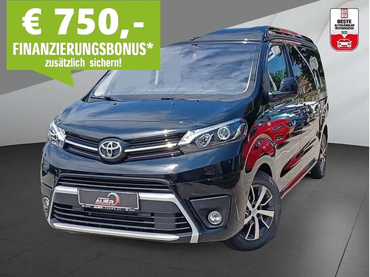 Toyota Proace Crosscamp Lite Schwarz - 1