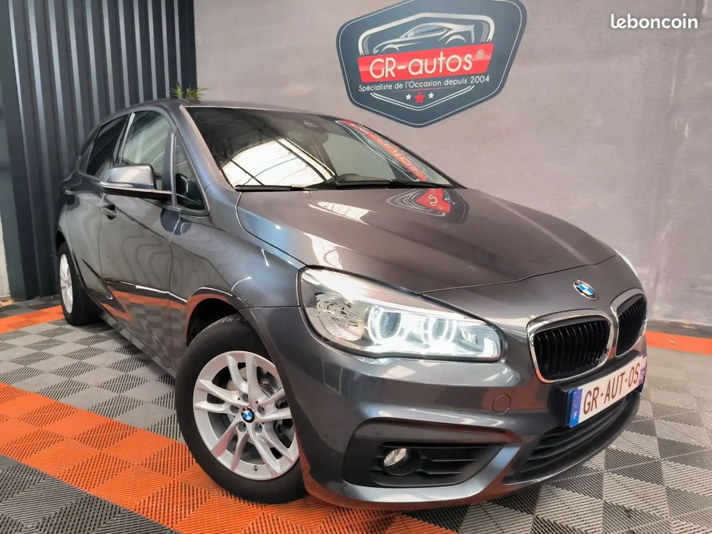 BMW 218 218iA advantage sport 136ch 113000km garantie 12 m Gris - 1