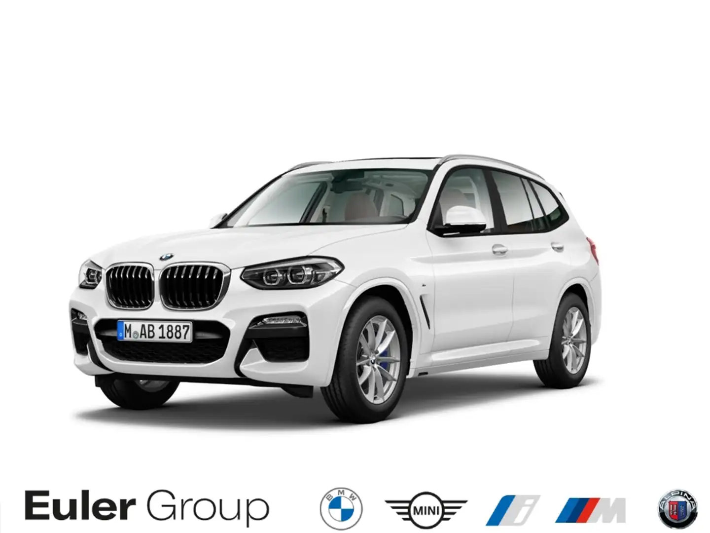 BMW X3 xDrive 30d Sportpaket HUD StandHZG AHK-klappbar AH Weiß - 1