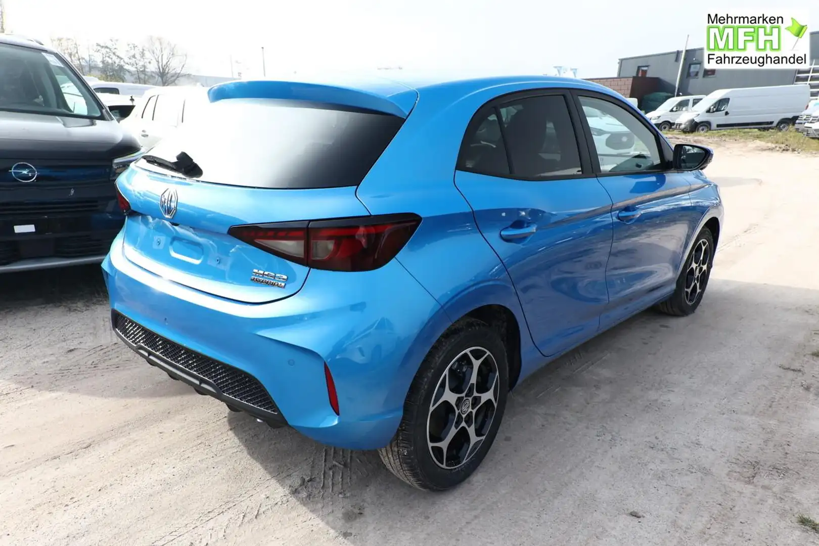 MG MG3 Luxury 3 1.5 HEV+ 195 LED Nav ACC SHZ Kam360° 1... Albastru - 2