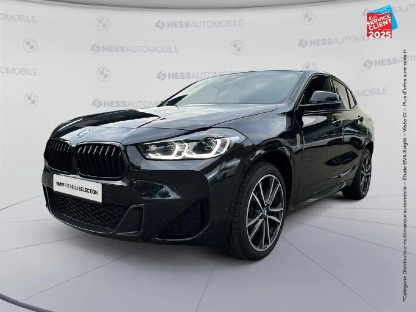 BMW X2 xDrive20dA 190ch M Sport Euro6d-T Touvrant Sieges chauf GPS Camera HUD Nero - 1