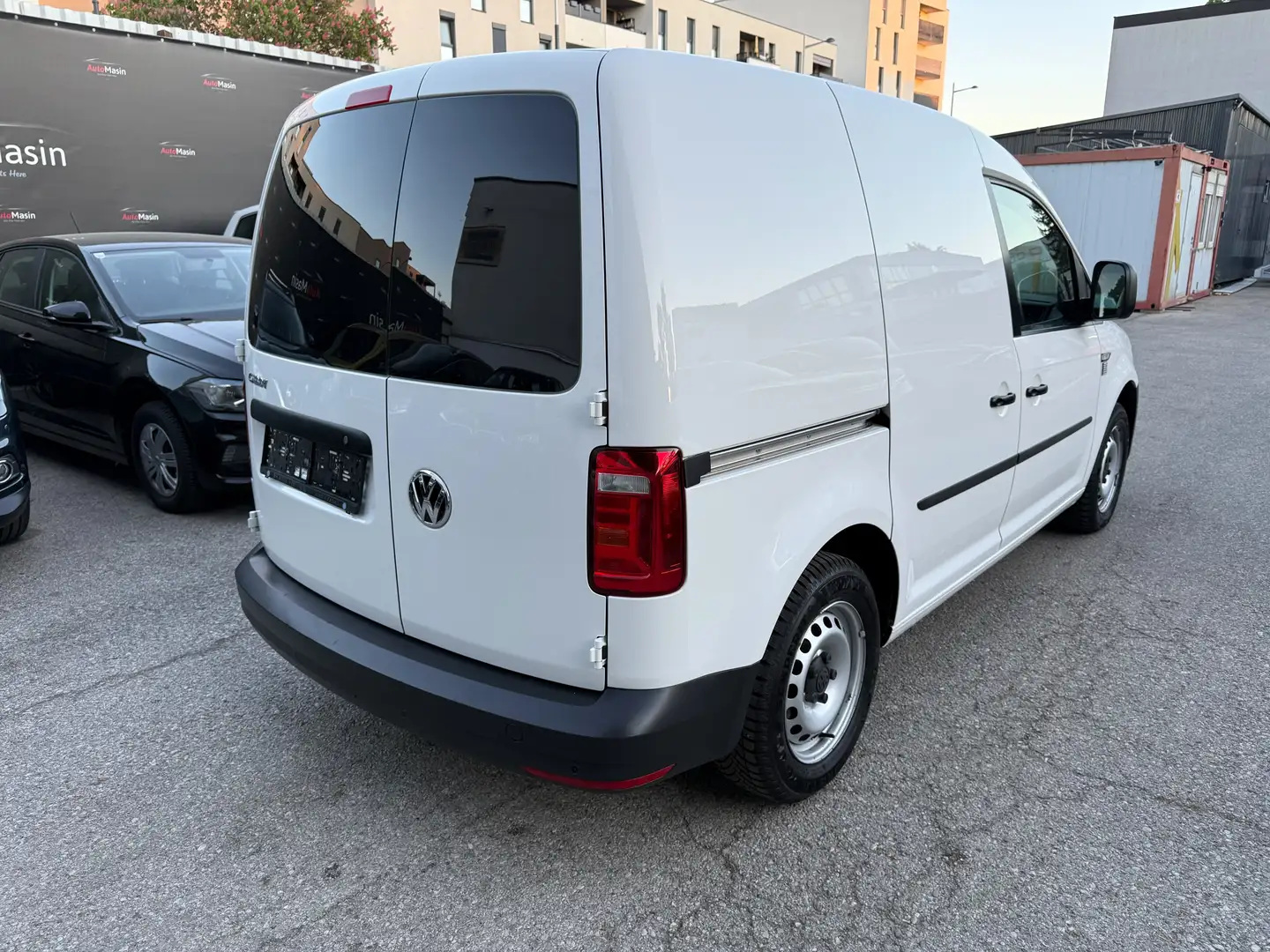 Volkswagen Caddy Kasten BMT //mit INNEN-KASTENAUFBAU// Weiß - 2