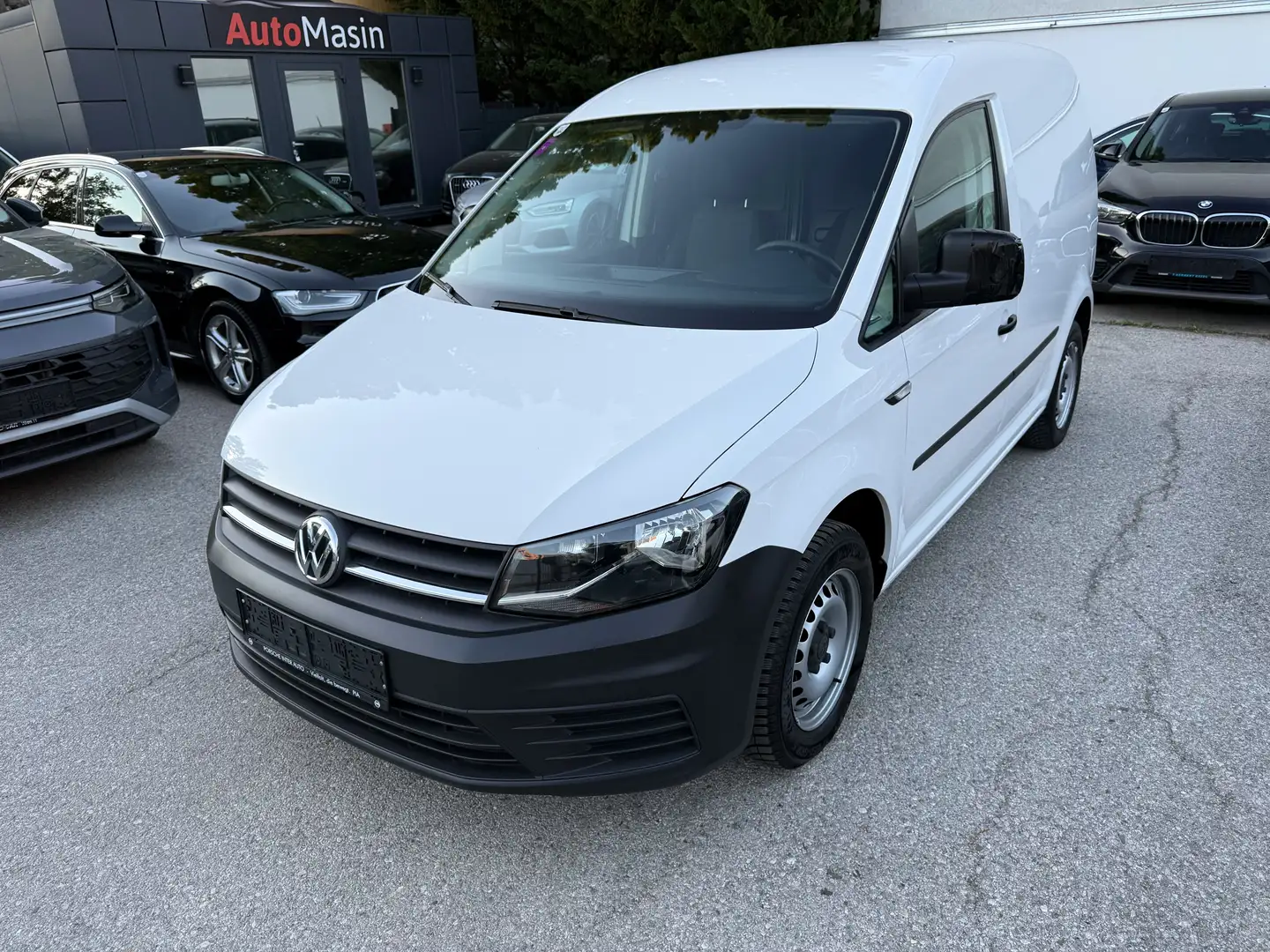 Volkswagen Caddy Kasten BMT //mit INNEN-KASTENAUFBAU// Weiß - 1
