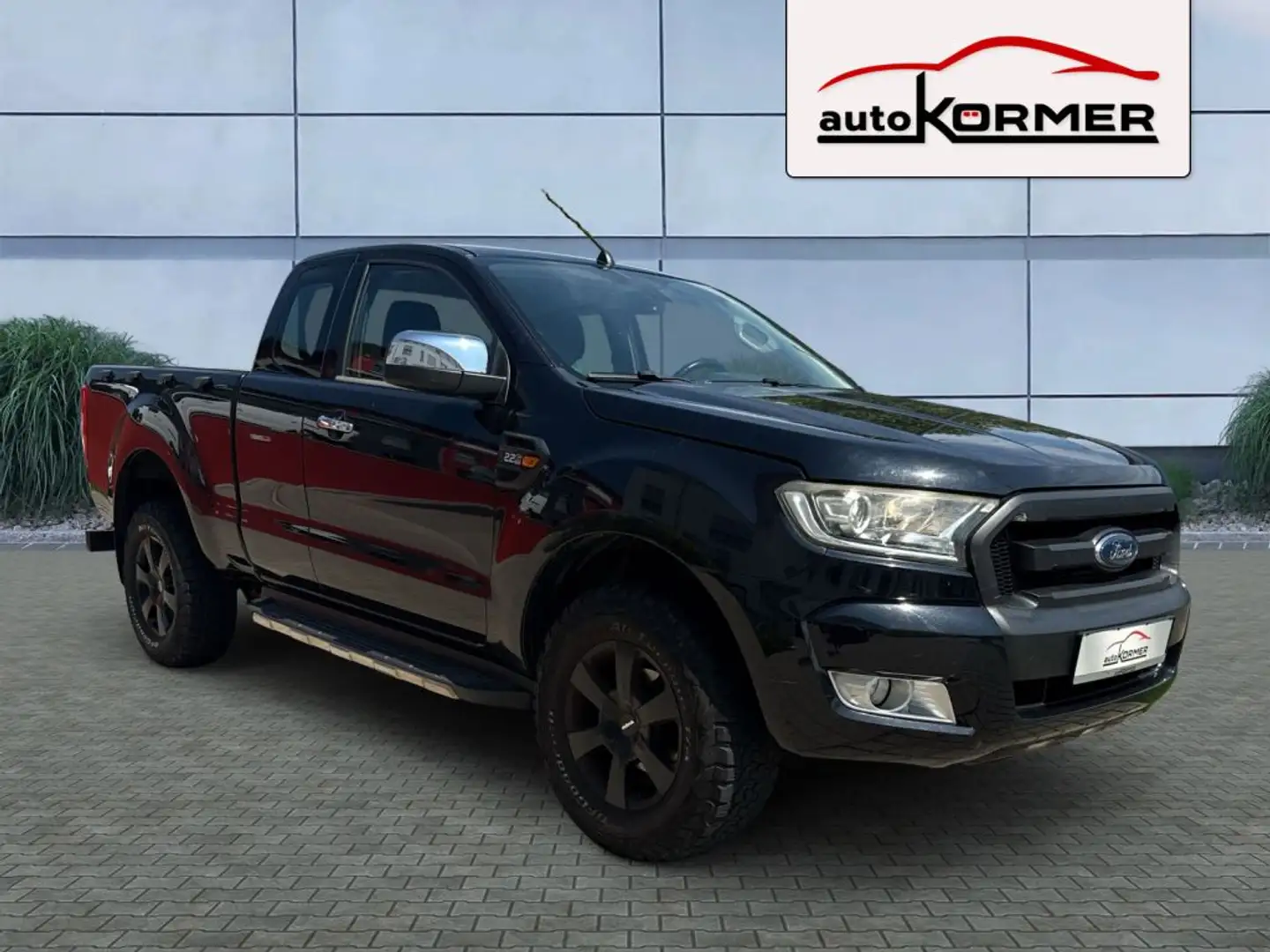 Ford Ranger Extra Limited AHK,Luftfederung,DELTA-Felgen,1.Hand Zwart - 1