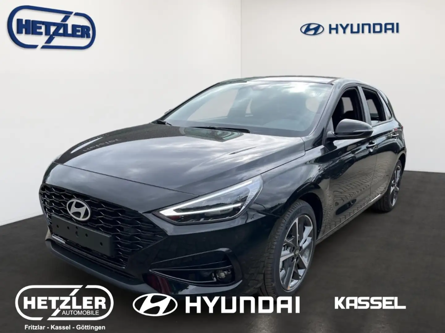 Hyundai i30 Advantage Mild-Hybrid 1.5 T-GDI EU6e Navi Digitale Zwart - 1