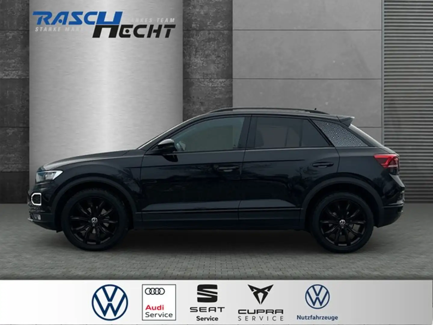 Volkswagen T-Roc Sport 1.5 TSI DSG*LED*NAVI*SHZ* Schwarz - 2
