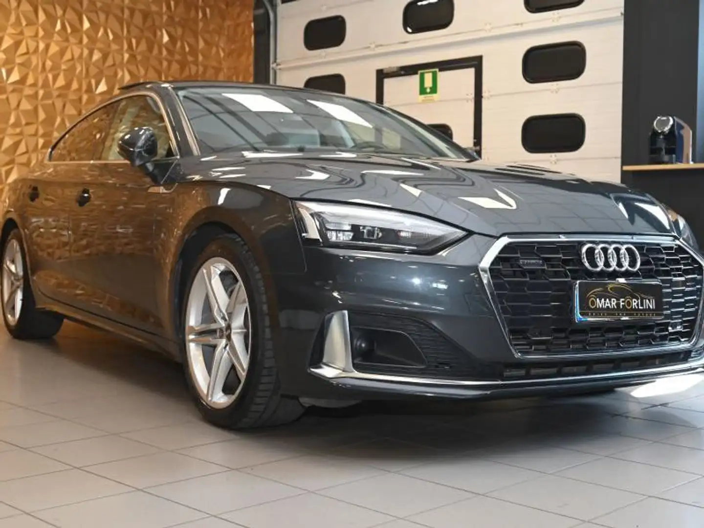 Audi A5 SPORTBACK 45 TDI QUAT.ADVANCED BUSIN.PLUS TET.FULL Szary - 2