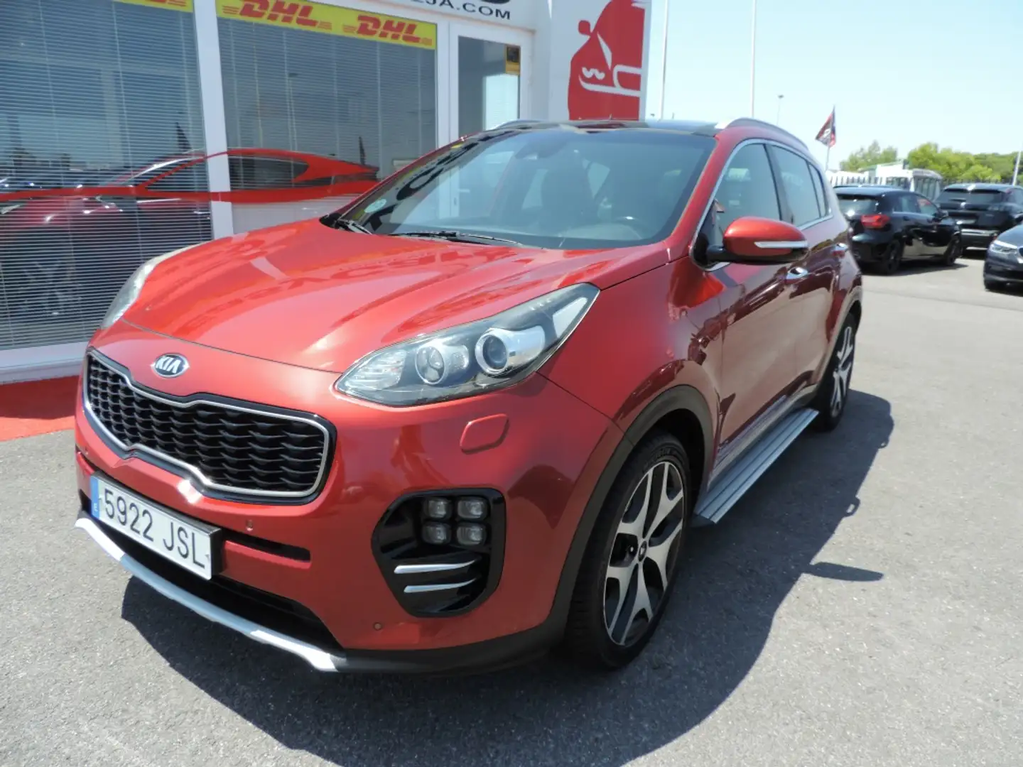 Kia Sportage 1.6 T-GDi GT Line DCT 4x4 P.Premium 177 Burdeos - 2
