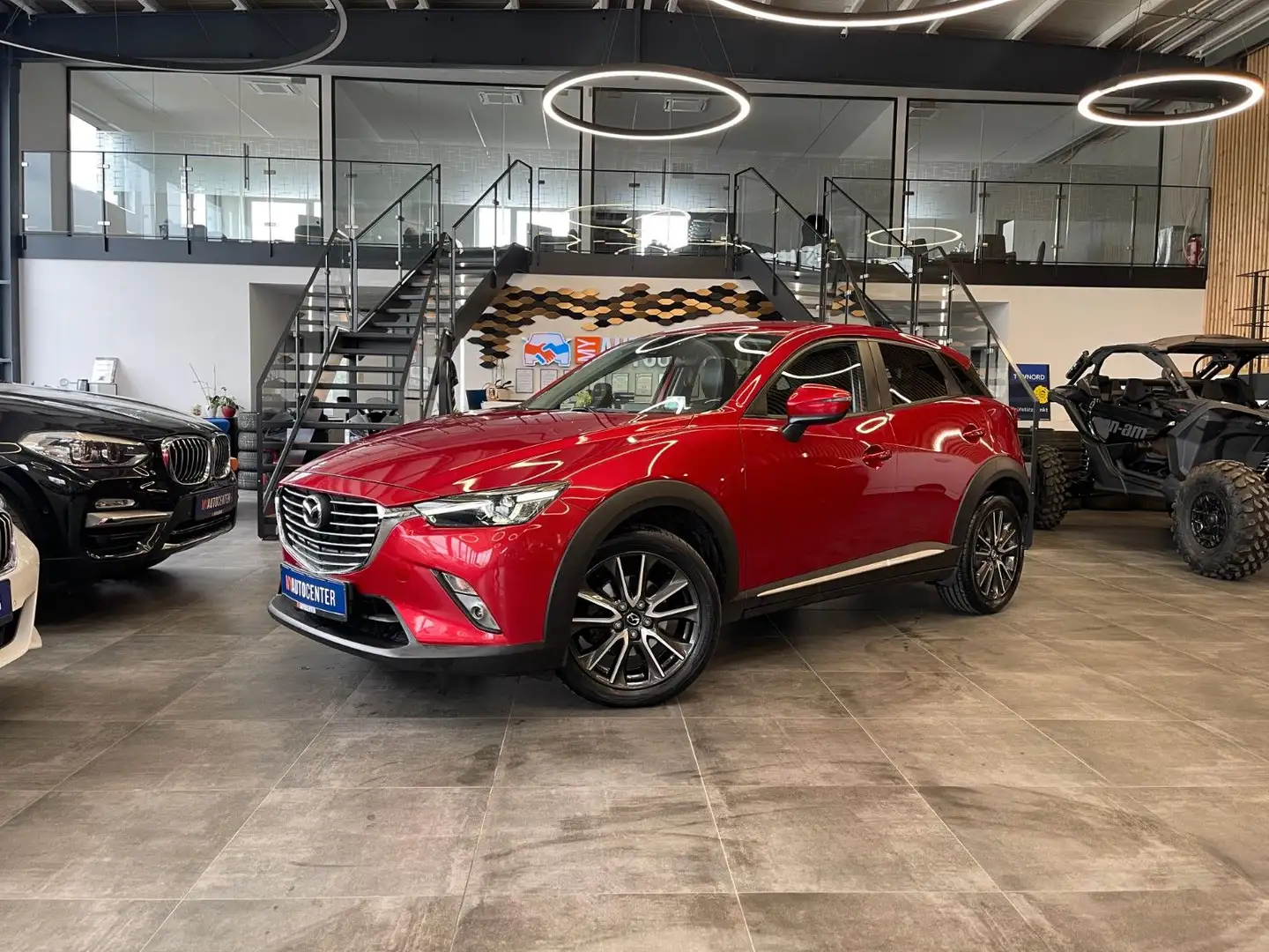 Mazda CX-3 Sports-Line AWD *HEAD-UP*LED*KAMERA*TEMP* Rot - 1