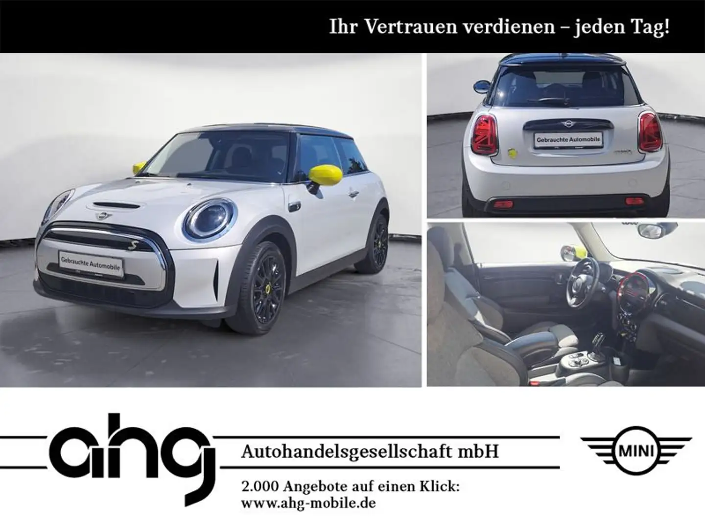 MINI Cooper SE . Classic Trim Klimaaut. Sportsitze PDC Weiß - 1