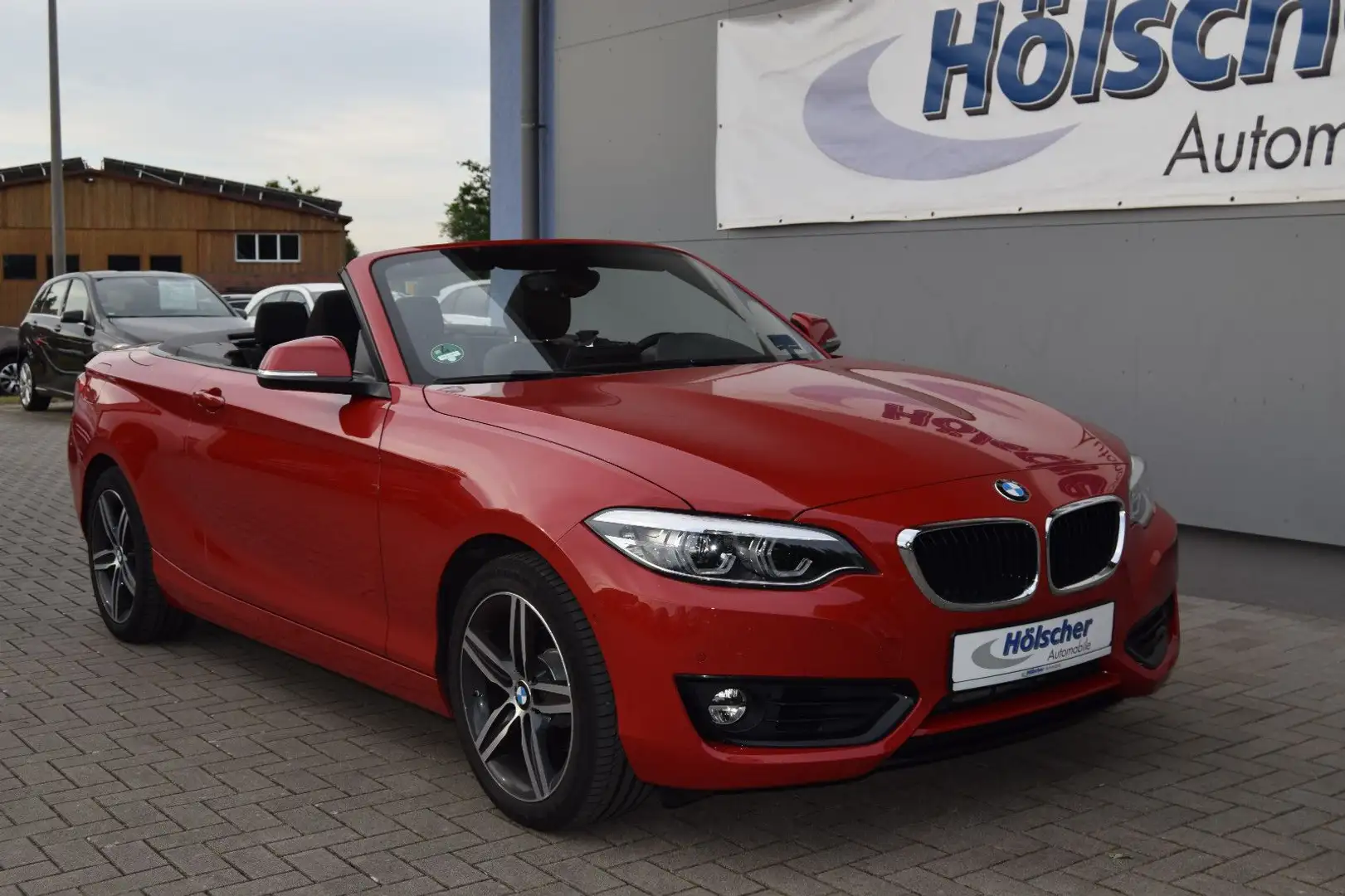 BMW 218 Baureihe !AUTOM!Advantage,Navi LED,Parks,V&H Rot - 1