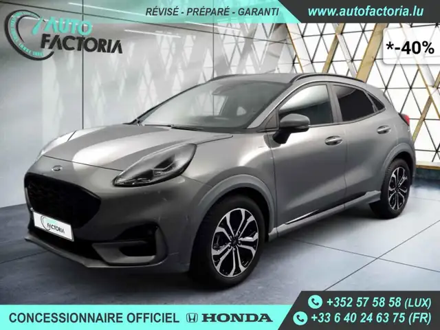 Ford Puma -40% 1.0 HYB 155 BVA ST Line X +GPS+CAM+LED+Opts