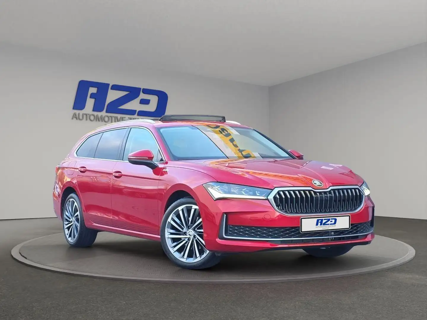 Skoda Superb L&K 1.5 TSI STNDHZ LEDER PANO AHK SITZBELÜFTUNG Rot - 2