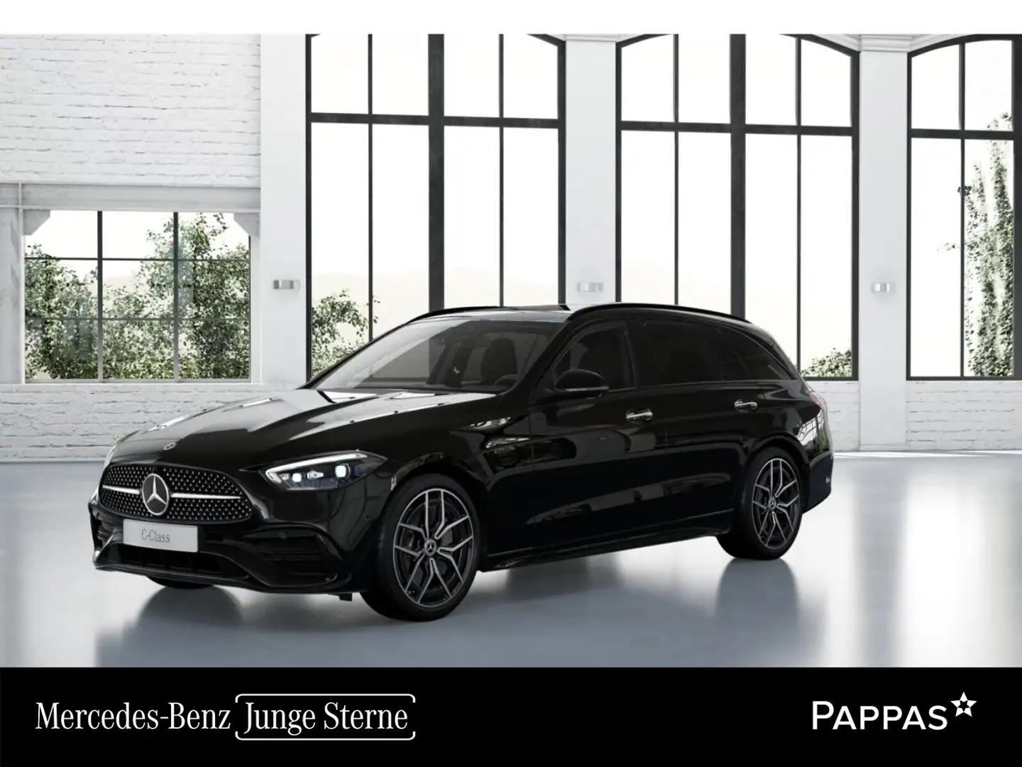 Mercedes-Benz C 220 d 4MATIC Estate Österreich-Edition (L) *AMG Line, Black - 1