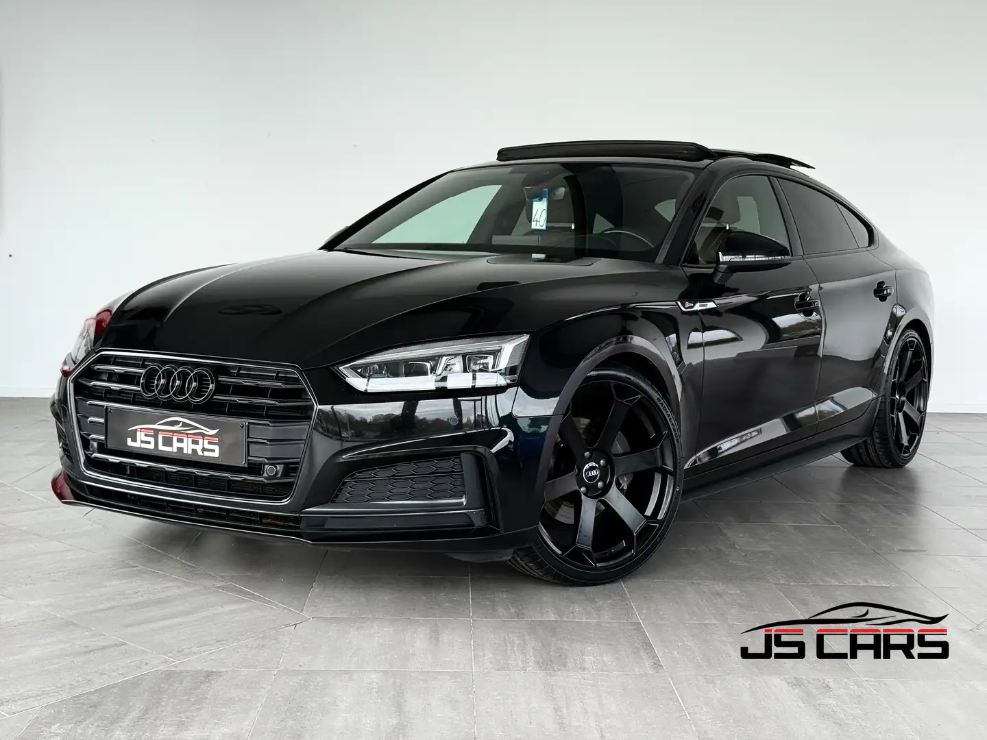 Audi A5 SPORTBACK2.0TDi S-LINE-COCKPIT-T.O-CUIR-CAMERA-PDC Noir - 1