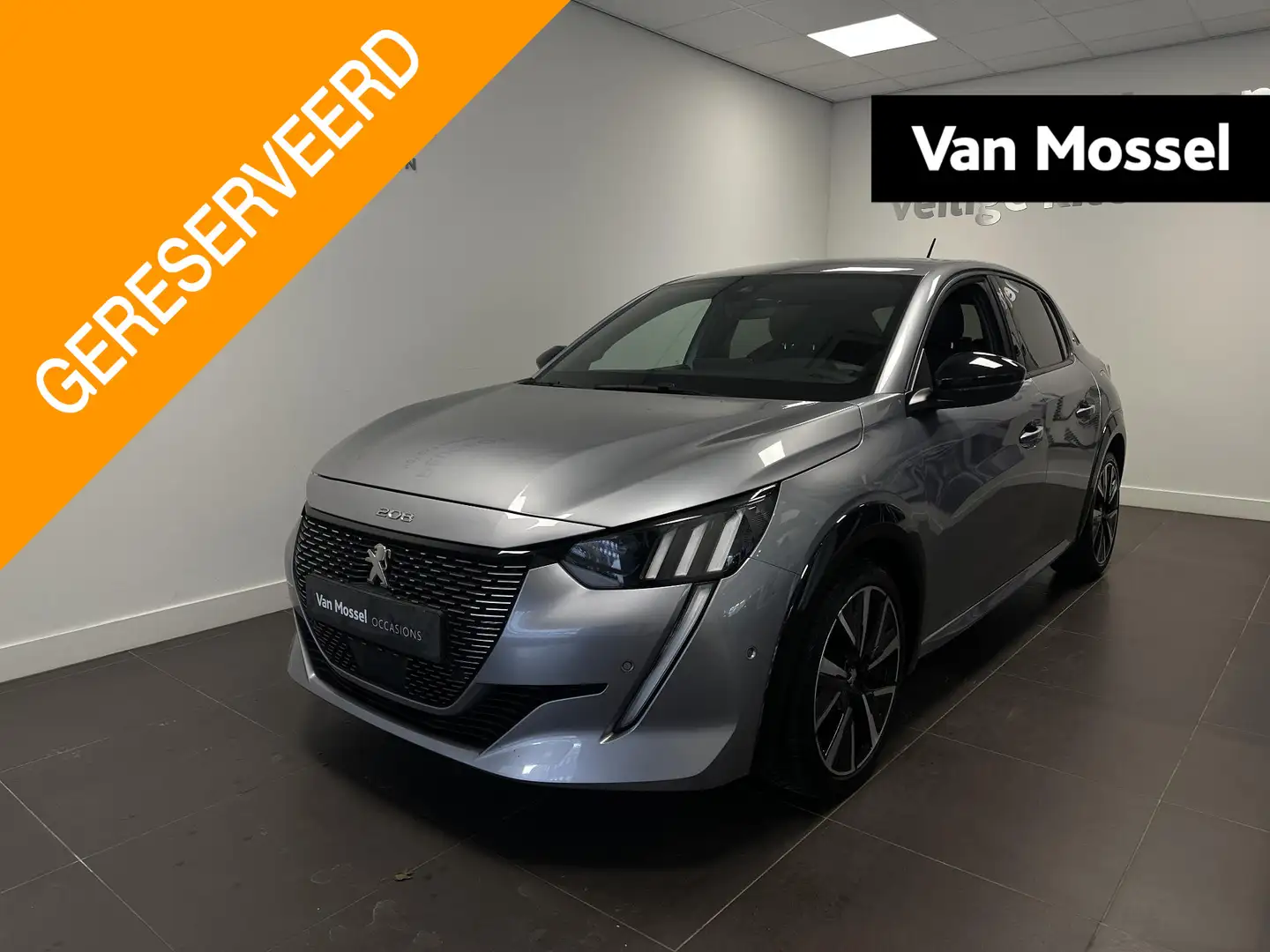 Peugeot 208 1.2 PureTech GT 100 PK | Nav | Camera | 3D Cockpit Gris - 1