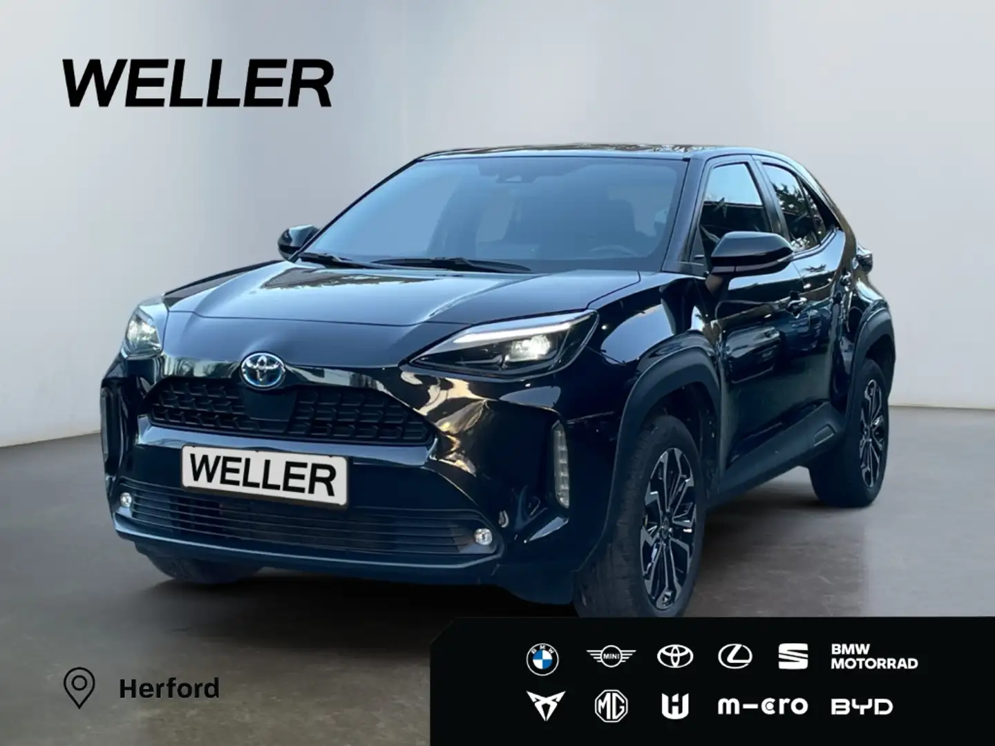 Toyota Yaris Cross Hybrid 1.5 Team D *WR*el Heck*CAM*ACC* Schwarz - 1