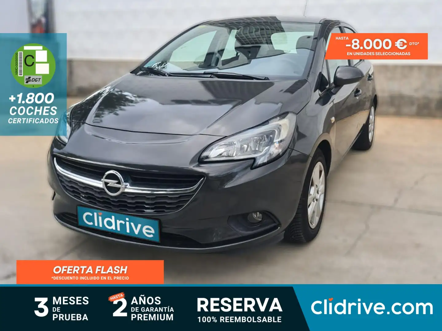 Opel Corsa 1.4 Start/Stop Selective Easytronic 90CV Negro - 1