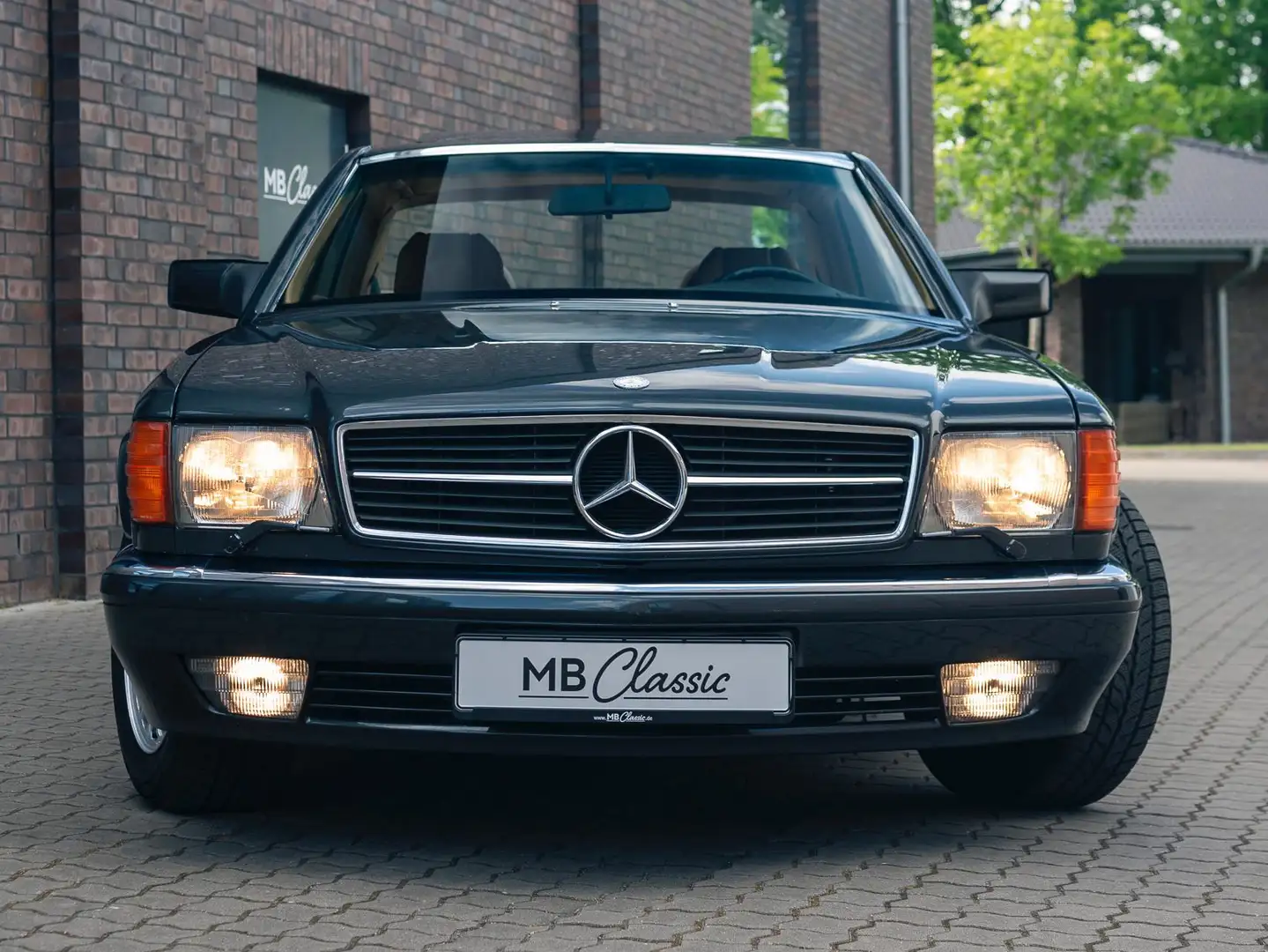 Mercedes-Benz 560 SEC C126, Autom., H-Zul., 155.300 KM, Top Zustand Negru - 2