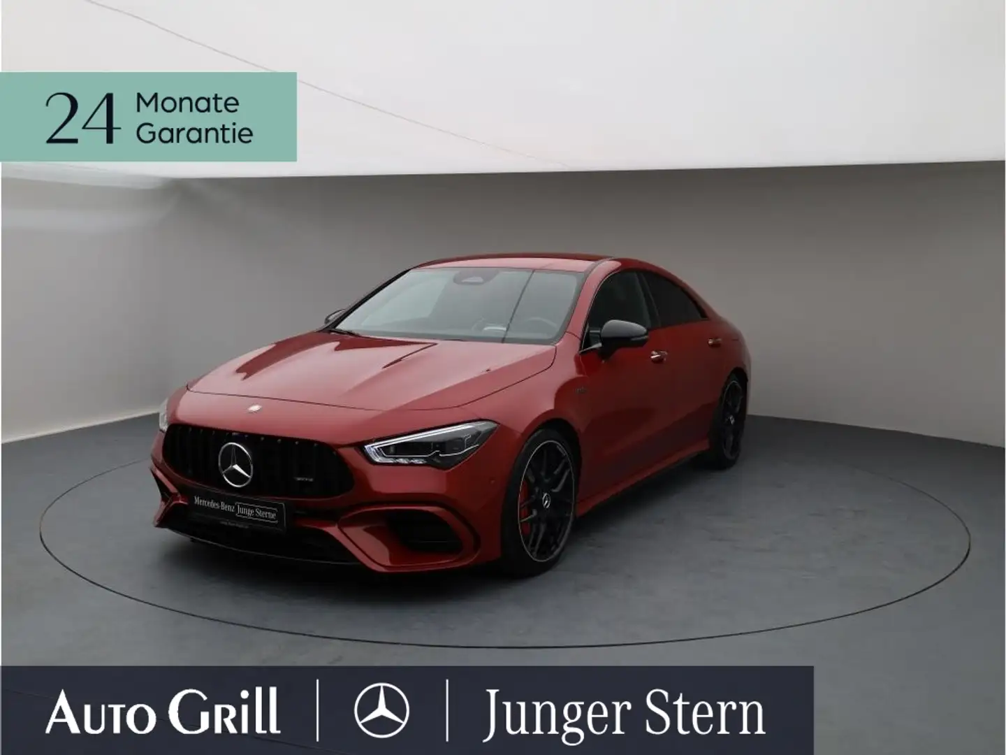Mercedes-Benz CLA 45 AMG CLA 45 S 4M+ AMG Night RIDE Burm AHK Perfo-Sitz Rosso - 2