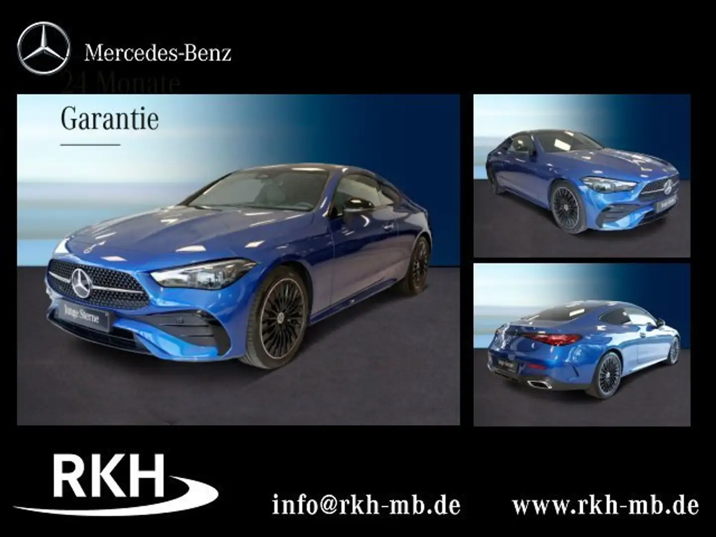 Mercedes-Benz CLE 200 CLE 200 4M AMG Line Night/Pano/Kamera/Memory Navi Albastru - 1