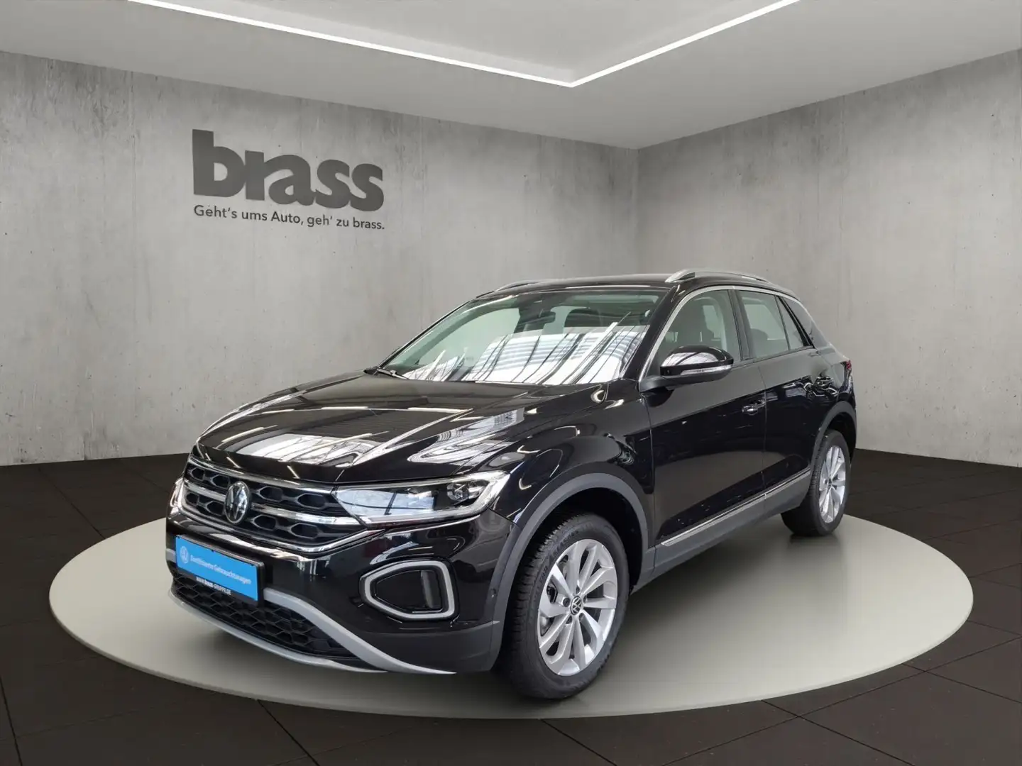 Volkswagen T-Roc Style 1.5 l TSI OPF 110 kW (150 PS ) 7-Gan Schwarz - 1
