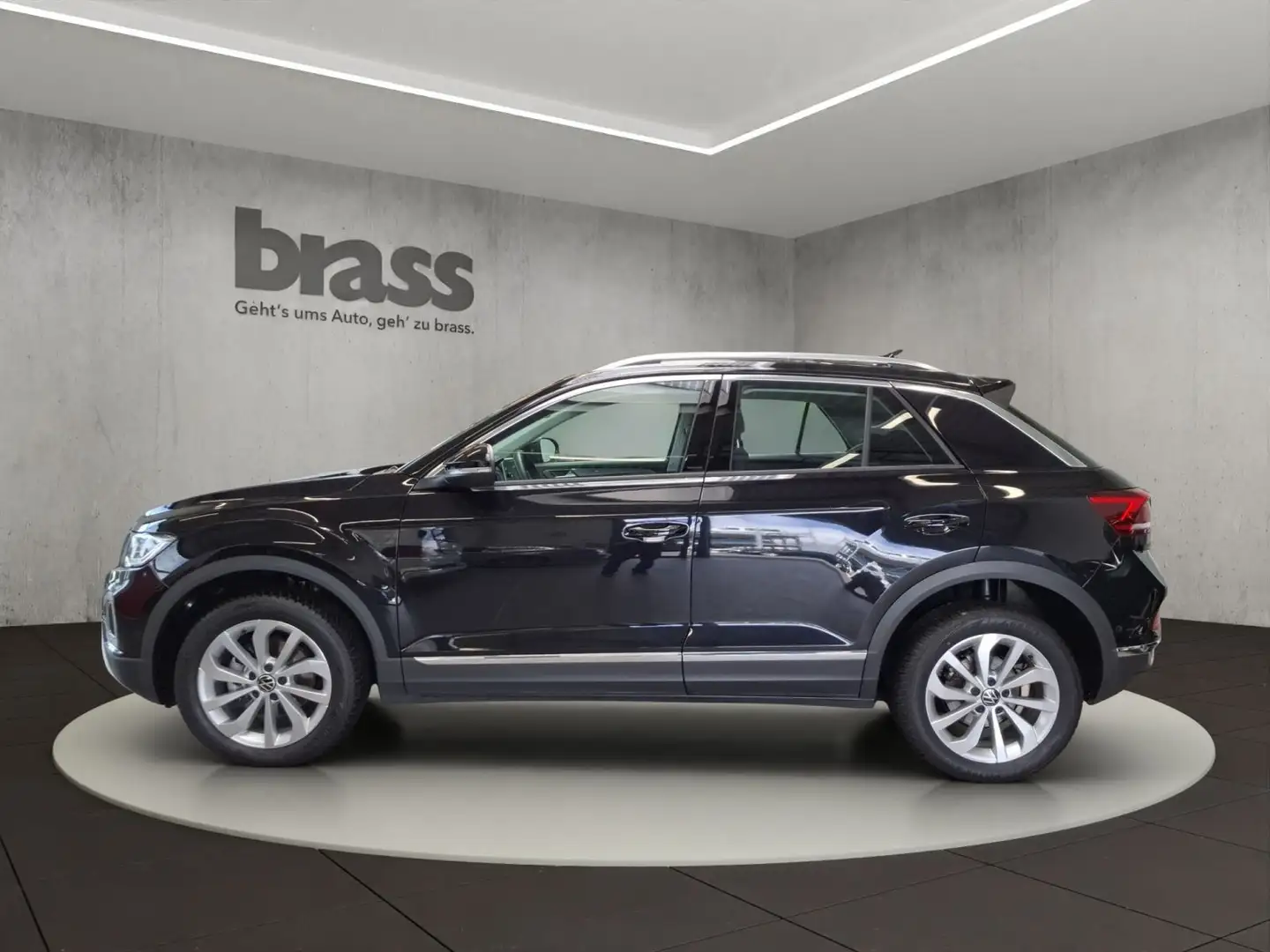 Volkswagen T-Roc Style 1.5 l TSI OPF 110 kW (150 PS ) 7-Gan Schwarz - 2