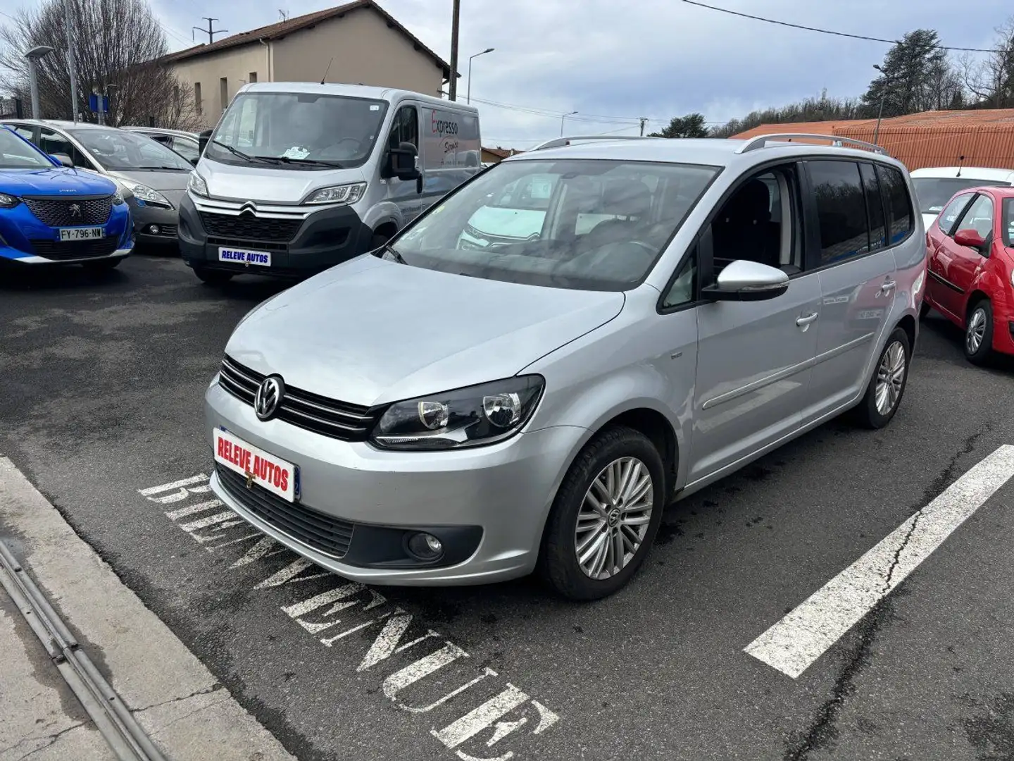 Volkswagen Touran II 1.6 TDI 105 FAP Cup Gris - 2