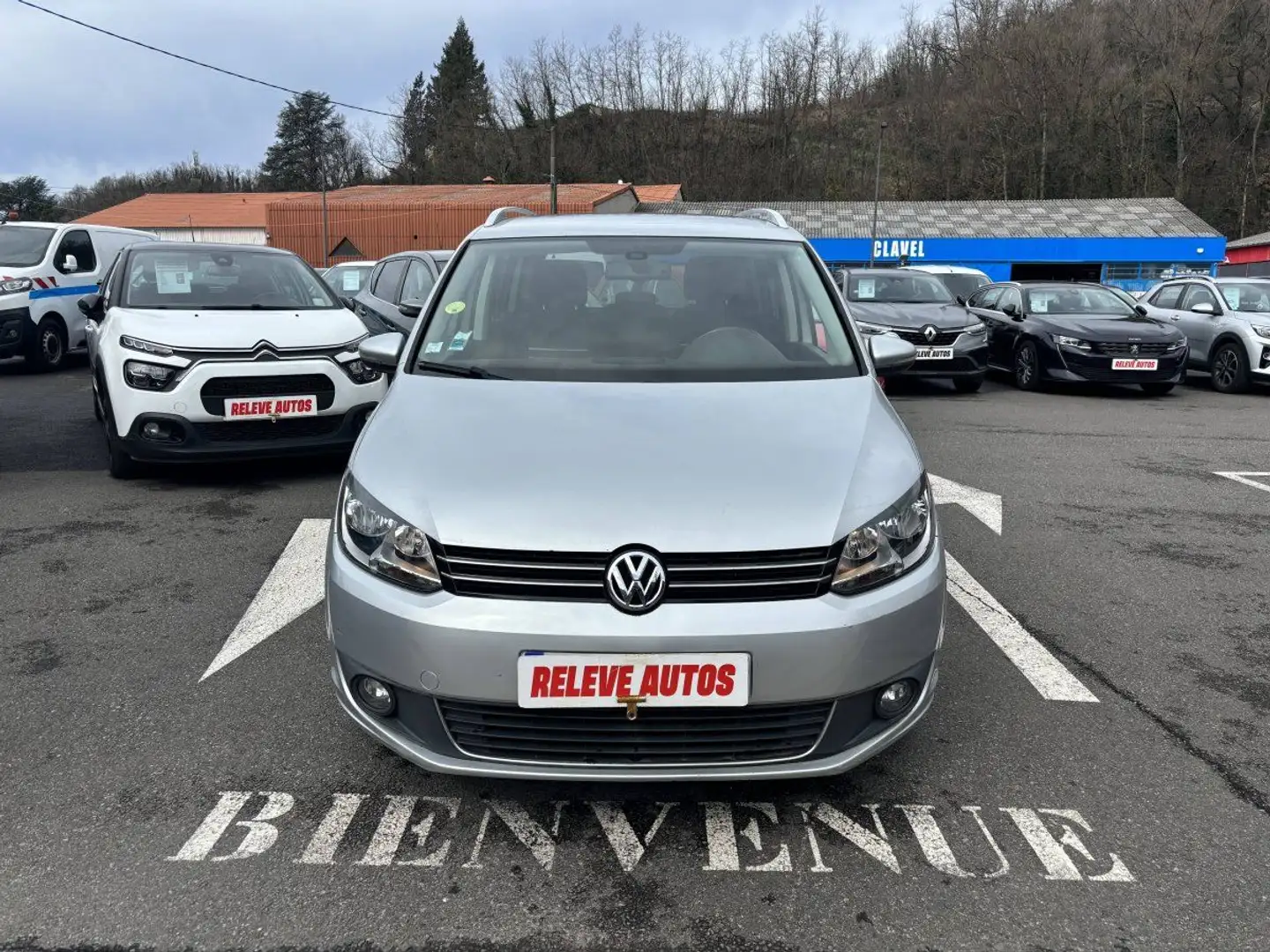 Volkswagen Touran II 1.6 TDI 105 FAP Cup Gris - 1