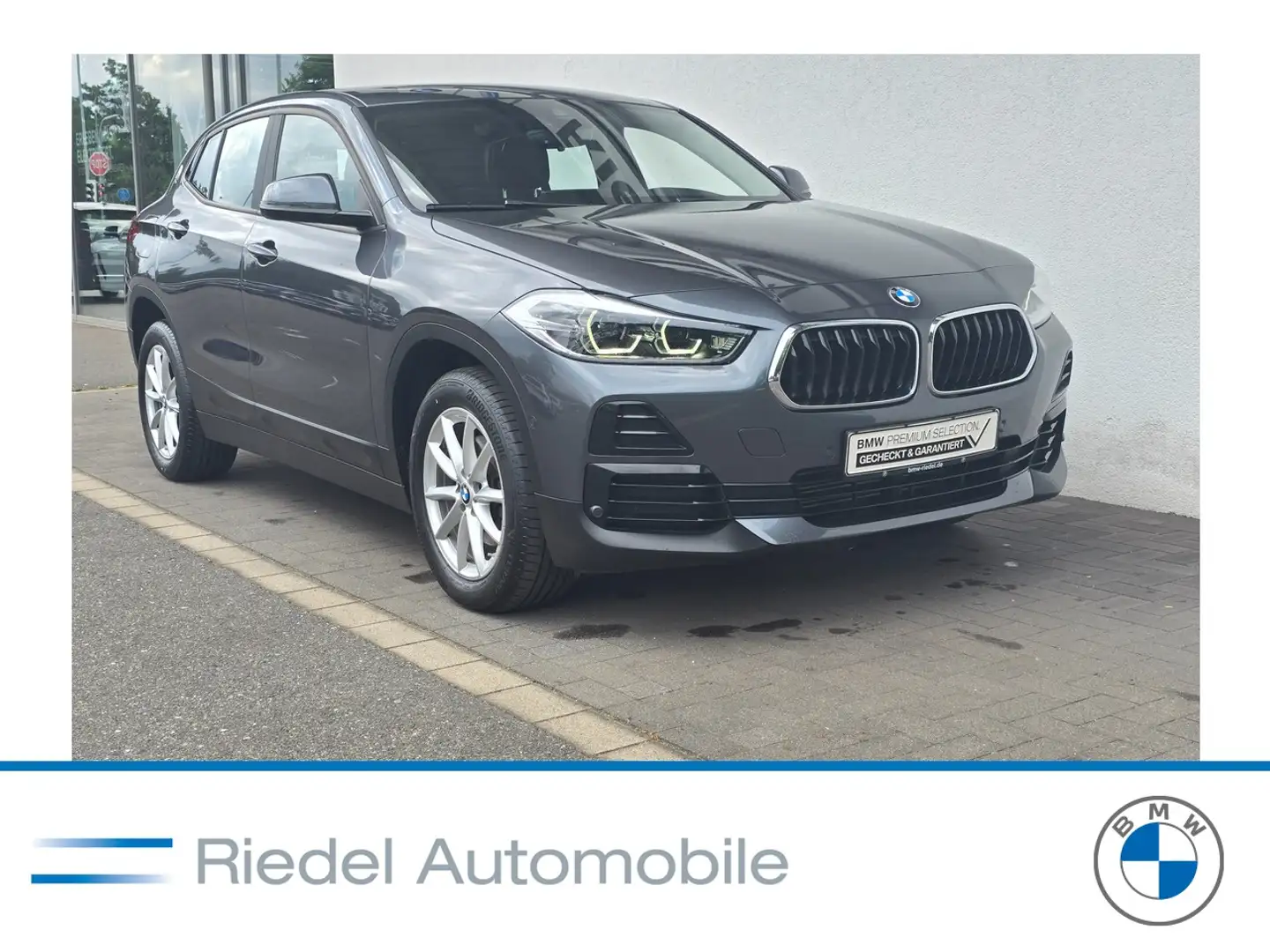 BMW X2 sDrive18d Advantage Aut*Head-Up*Alarm*RFK*PDC Gris - 1
