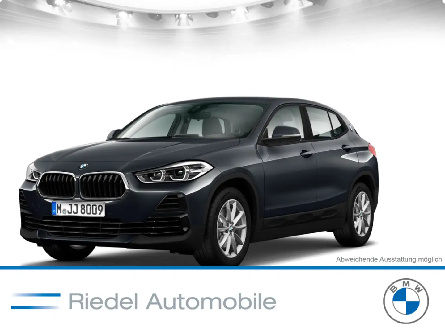 BMW X2 sDrive18d Advantage Aut*Head-Up*Alarm*RFK*PDC Grijs - 1