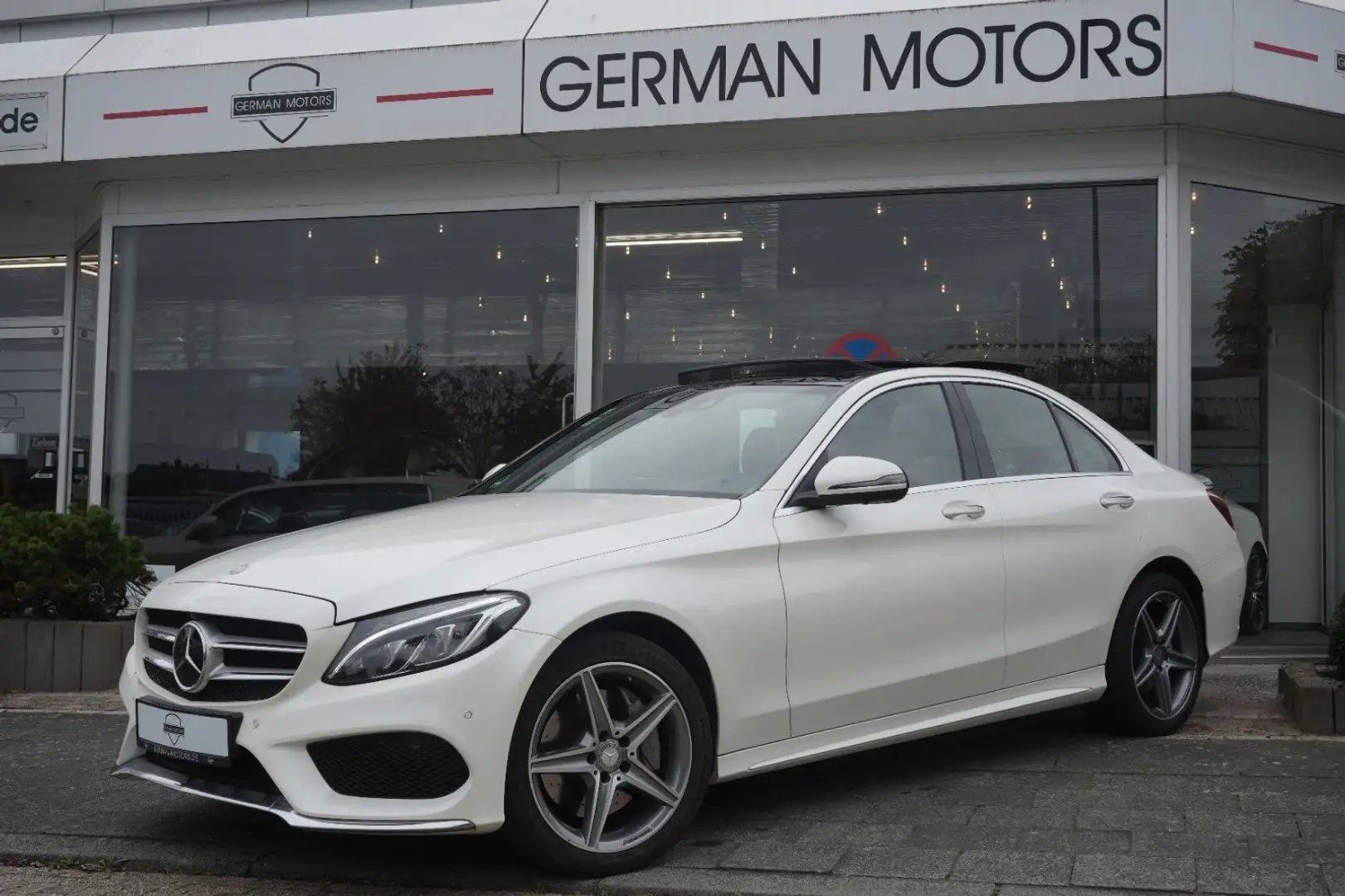 Mercedes-Benz C 400 9G 4Matic AMG-LINE|DESIGNO|PANO|BURMESTER Weiß - 2