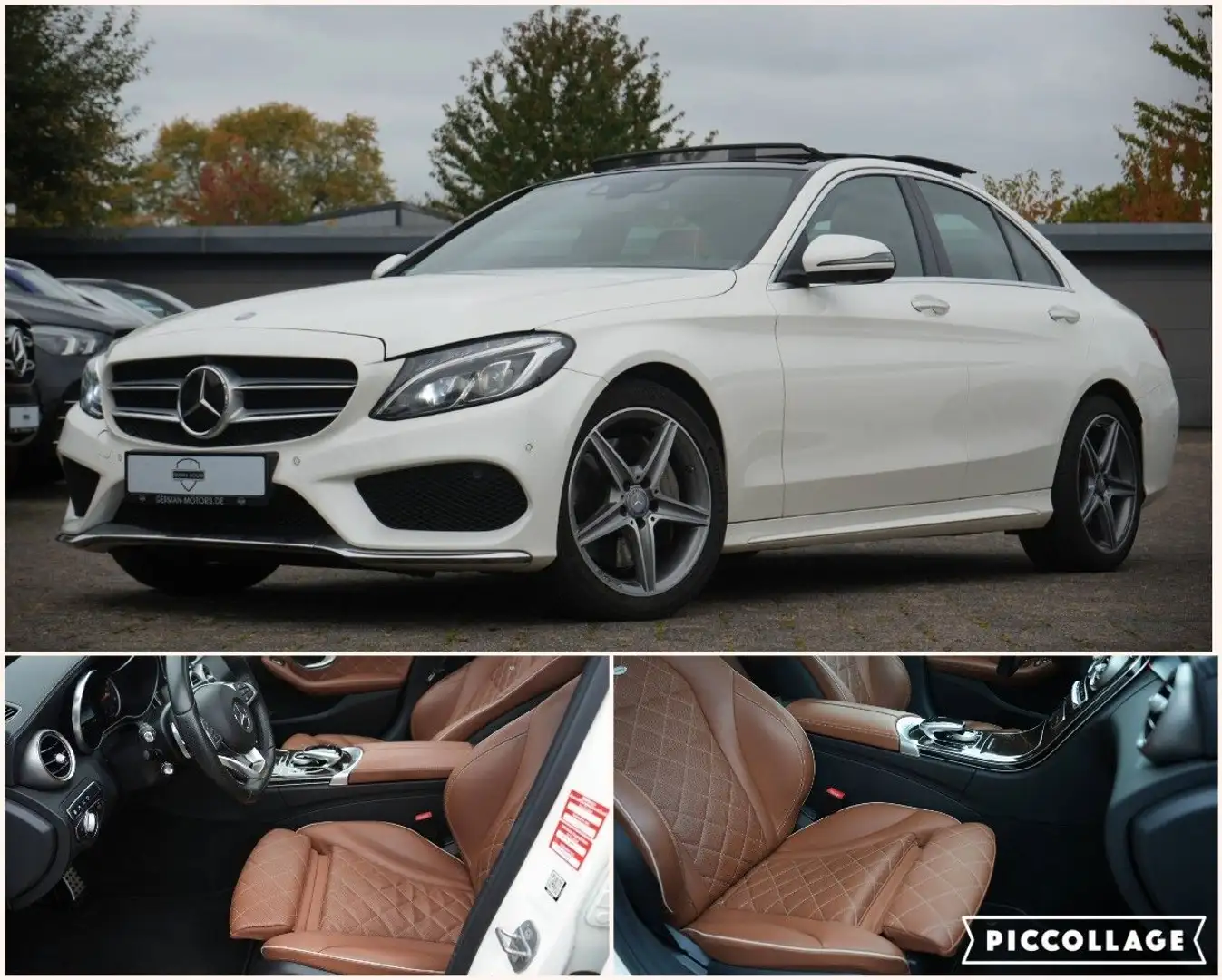 Mercedes-Benz C 400 9G 4Matic AMG-LINE|DESIGNO|PANO|BURMESTER Weiß - 1
