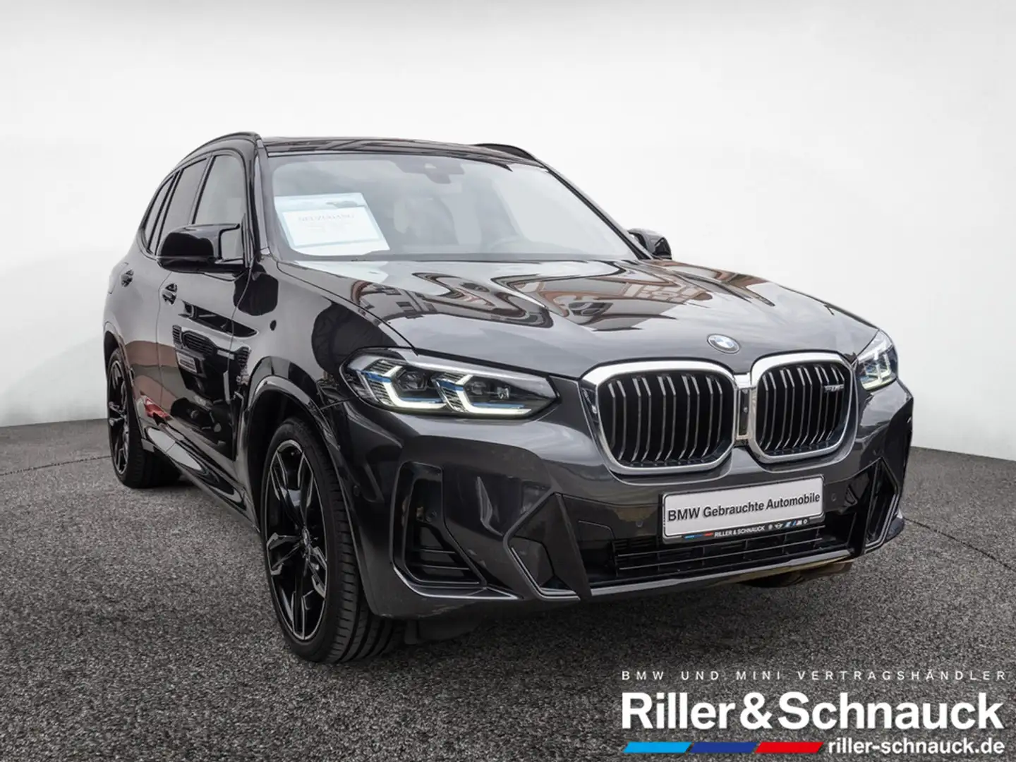 BMW X3 M 40i STANDHZ+MEM+360°+LASER+PANO+LEDER+NAV Gris - 2