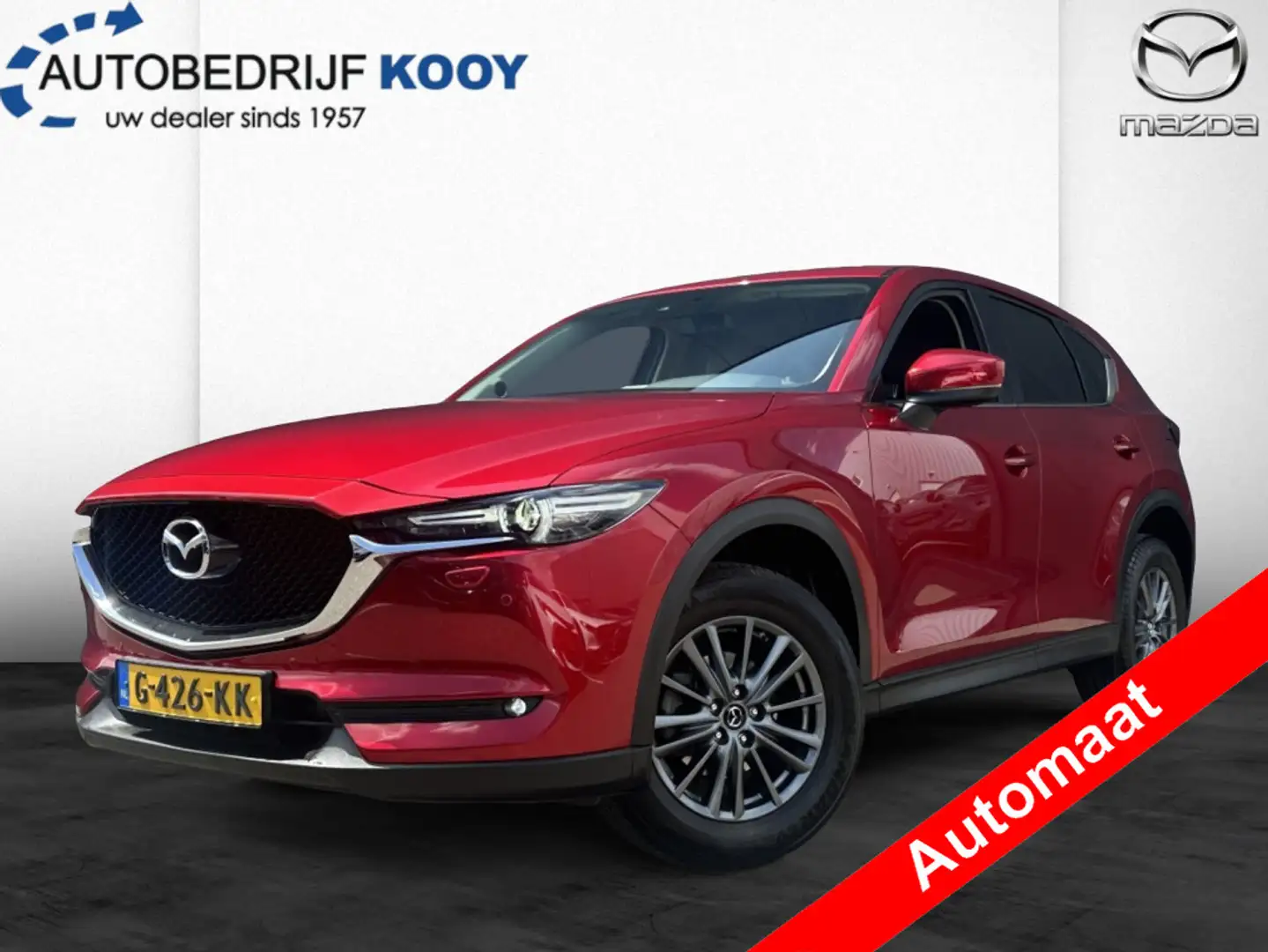 Mazda CX-5 2.0 SAG 165 Business Comfort / Trekhaak / Leer / B Rood - 1