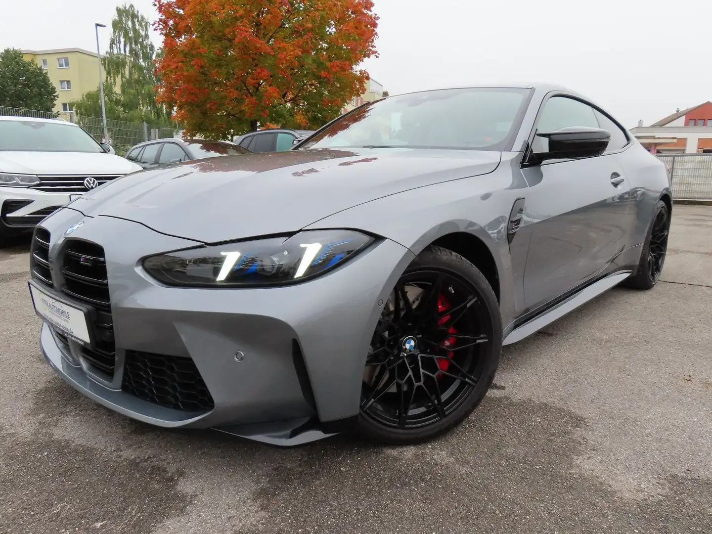 BMW M4 Coupe M xDrive Competition, HeadUp, Led... Grau - 1