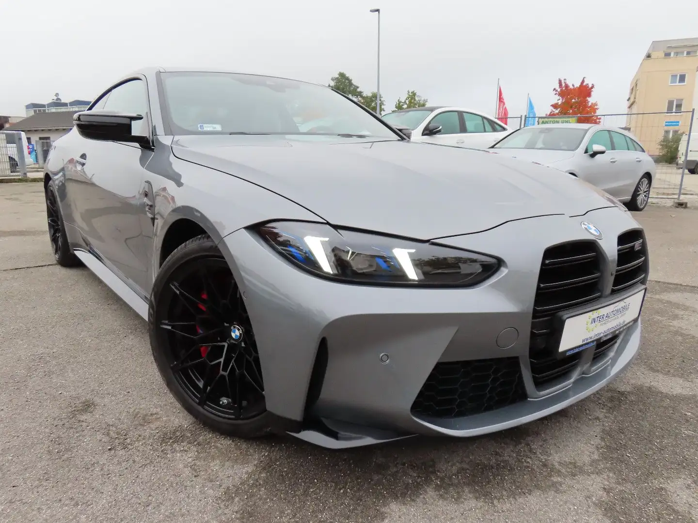 BMW M4 Coupe M xDrive Competition, HeadUp, Led... Grau - 2