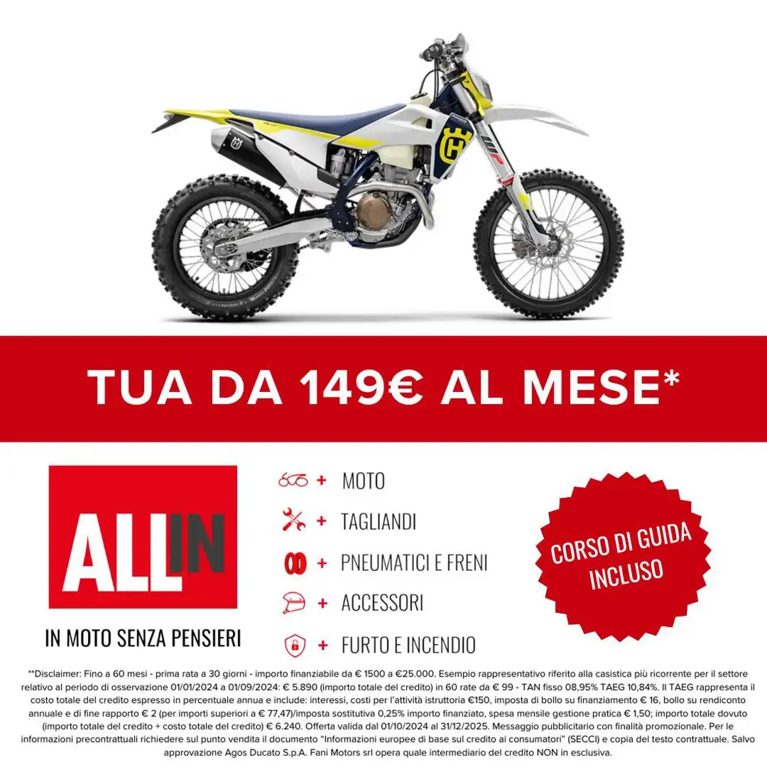 Husqvarna FE 350 FE 350 MY 2023 Weiß - 2