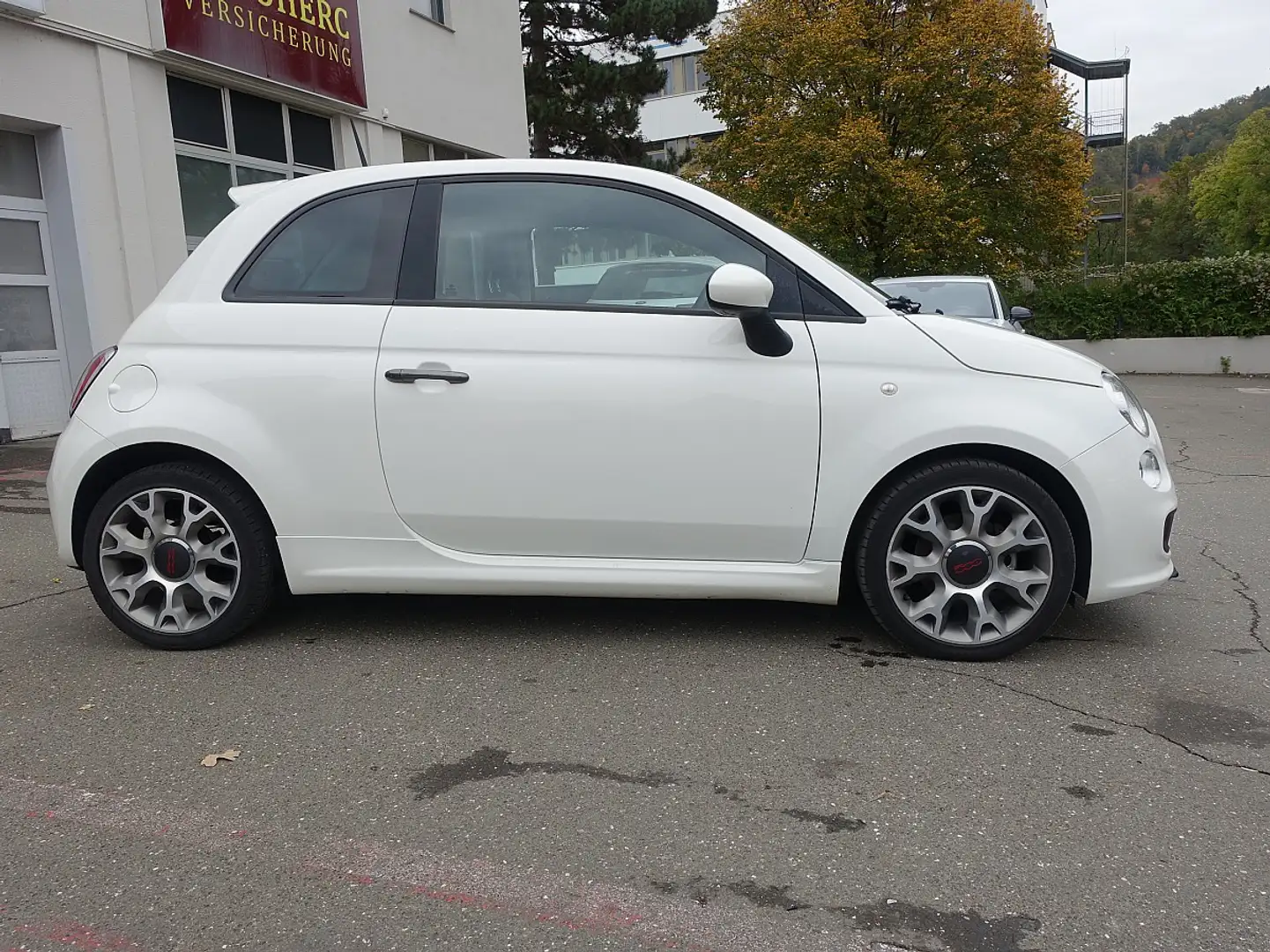 Fiat 500 0,9 TwinAir Turbo Sport Blanc - 2