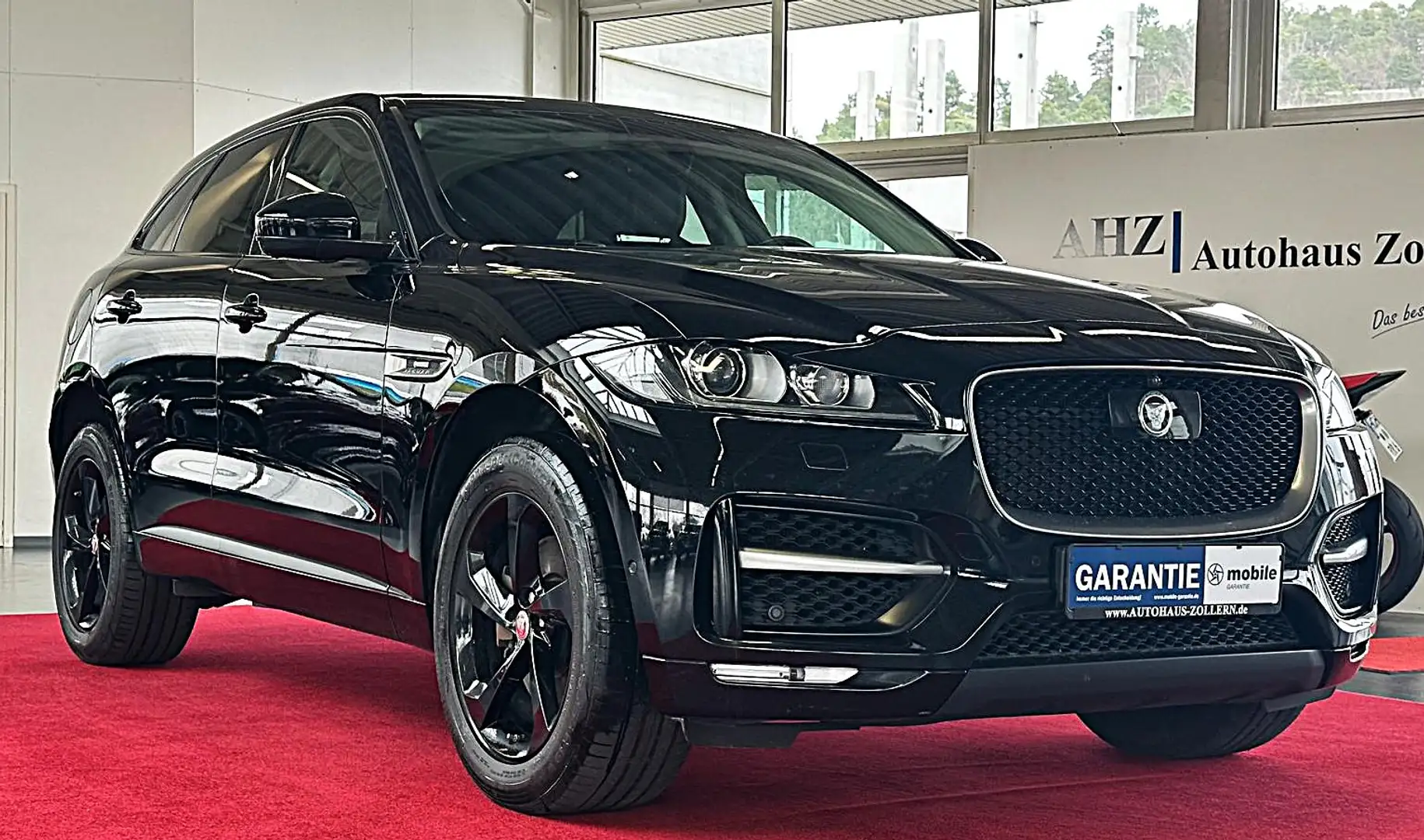 Jaguar F-Pace R-Sport AWD LED LEDER ACC 360° PANO Noir - 1