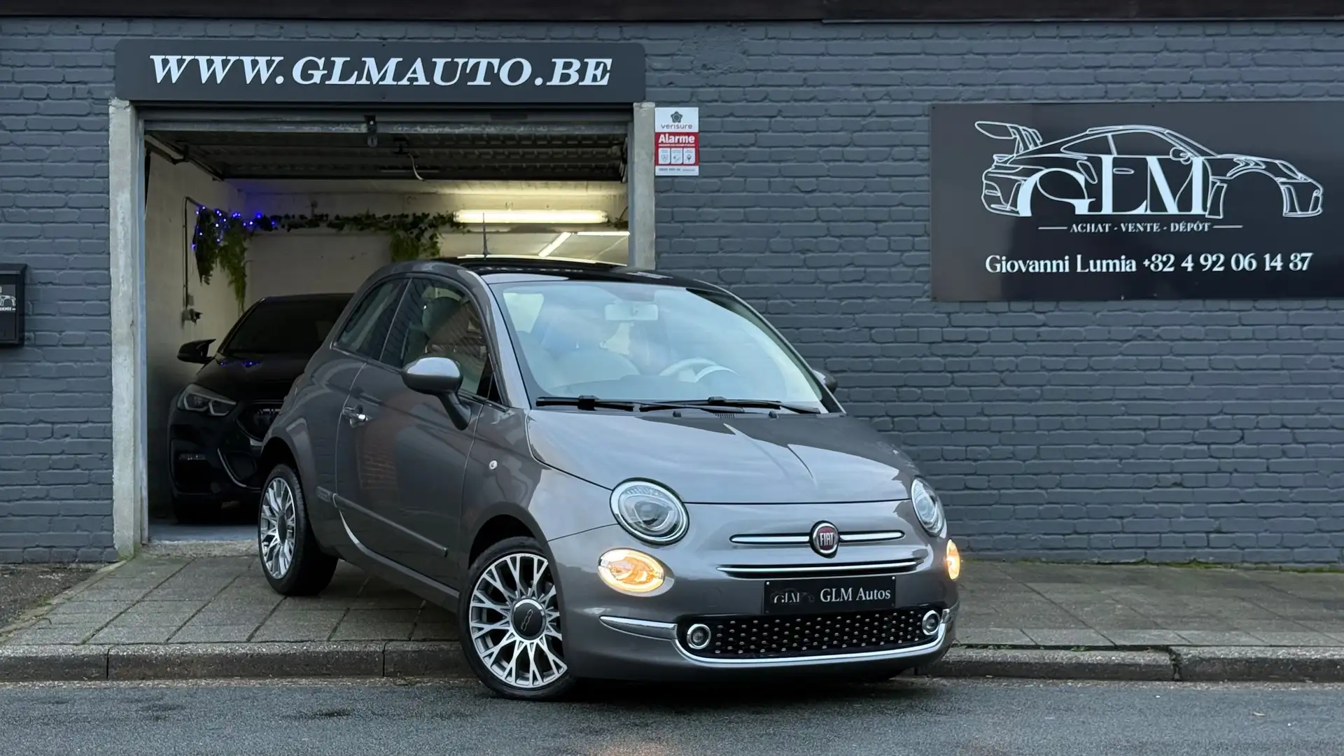 Fiat 500 500 1.2i Lounge * 1ERE PROPRIETAIRE * GARANTIE 12M Grigio - 1