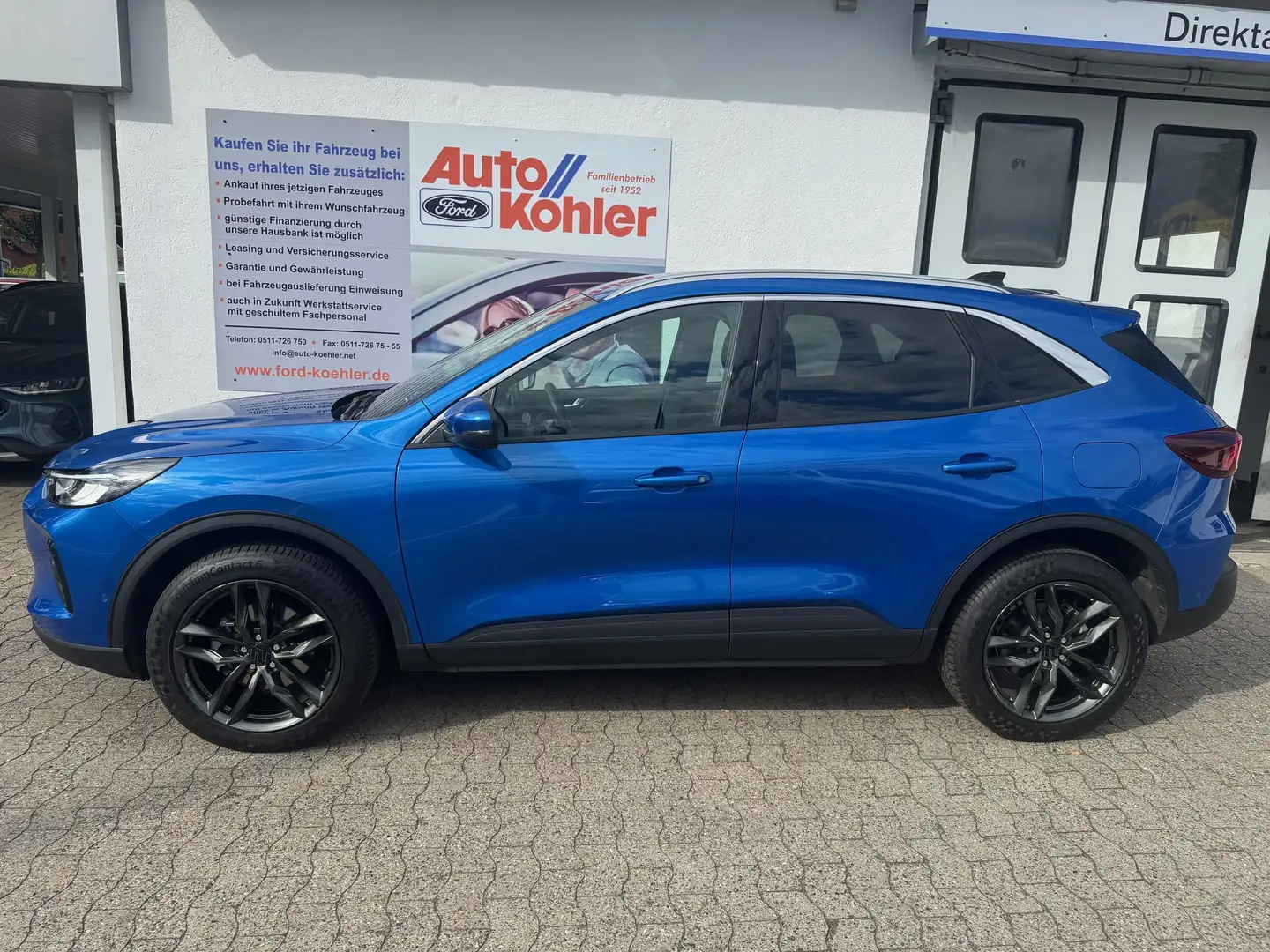 Ford Kuga Hybrid FHEV Titanium (neues Modell) 8-fach-Reifen Bleu - 2