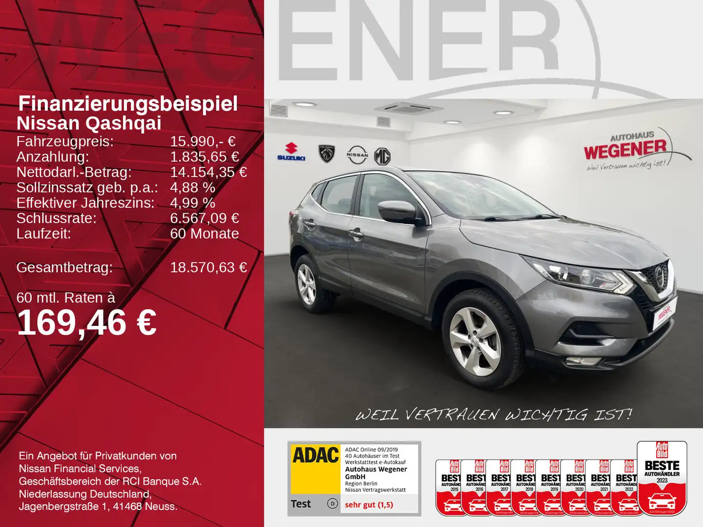Nissan Qashqai QASHQAI 1.3 DIGT 140 PS SHIRO NAVI AC KAMERA SHZ Gris - 2