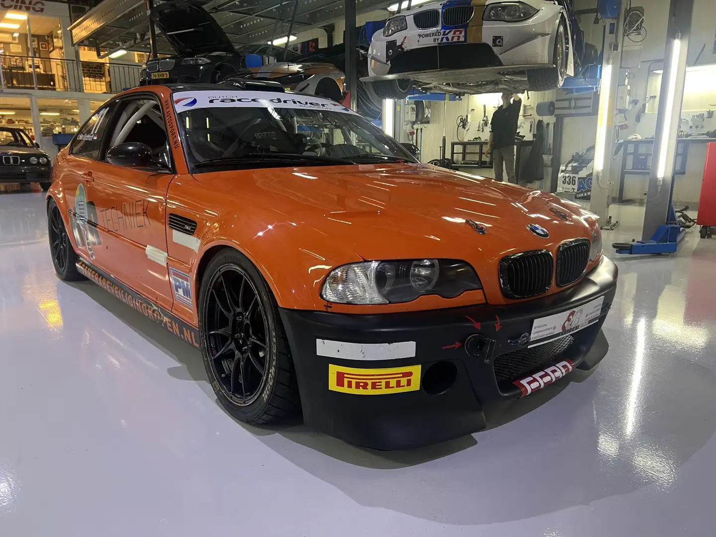BMW M3 Coupe coupe Csl cup auto met veel extra narančasta - 2