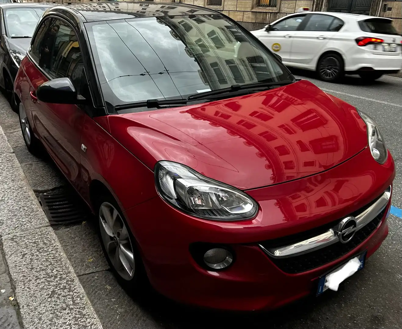 Opel Adam Adam 1.2 Rocks Air 70cv E6 Rosso - 2