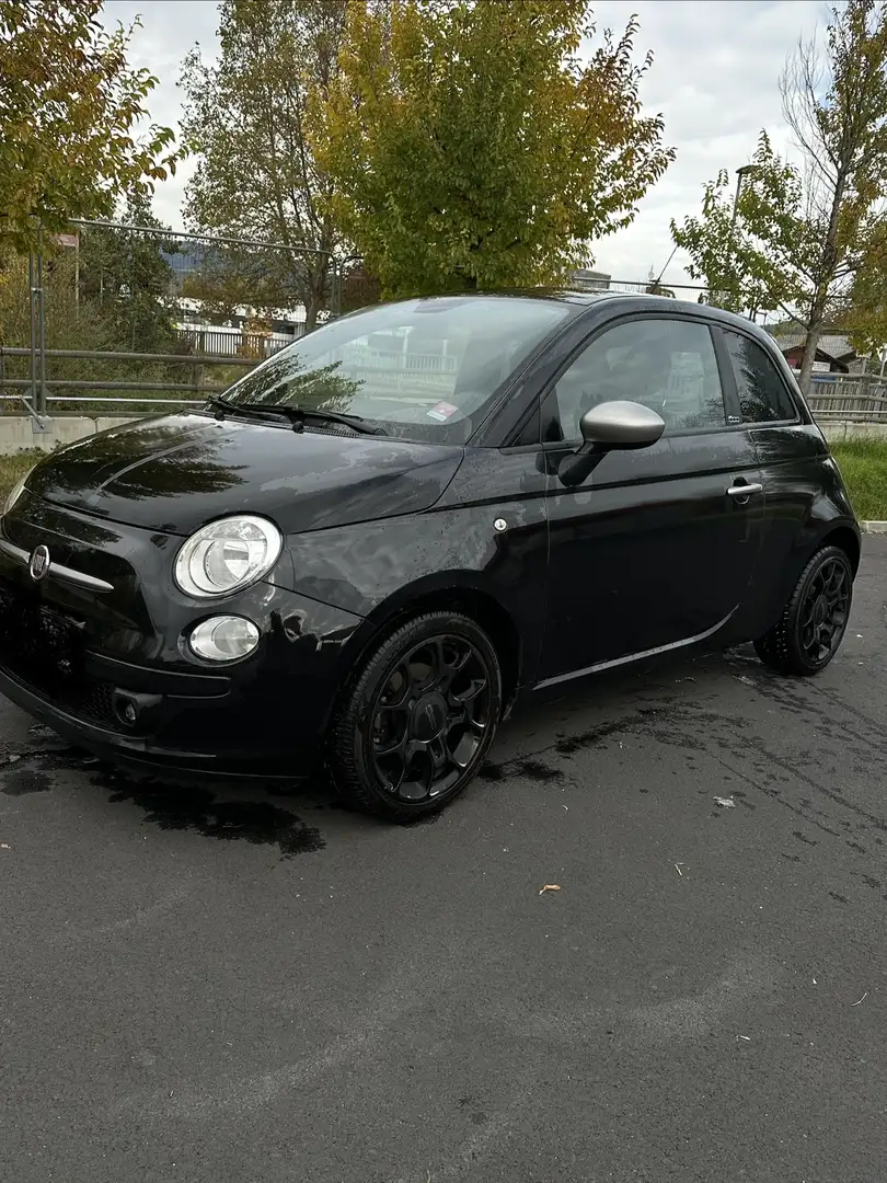 Fiat 500 0,9 TwinAir Turbo Twinair Schwarz - 1