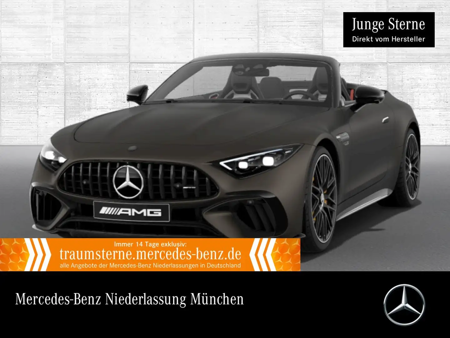 Mercedes-Benz SL 63 AMG S Cab. Keramik AeroPak Perf-Sitze Distr+ Grau - 1