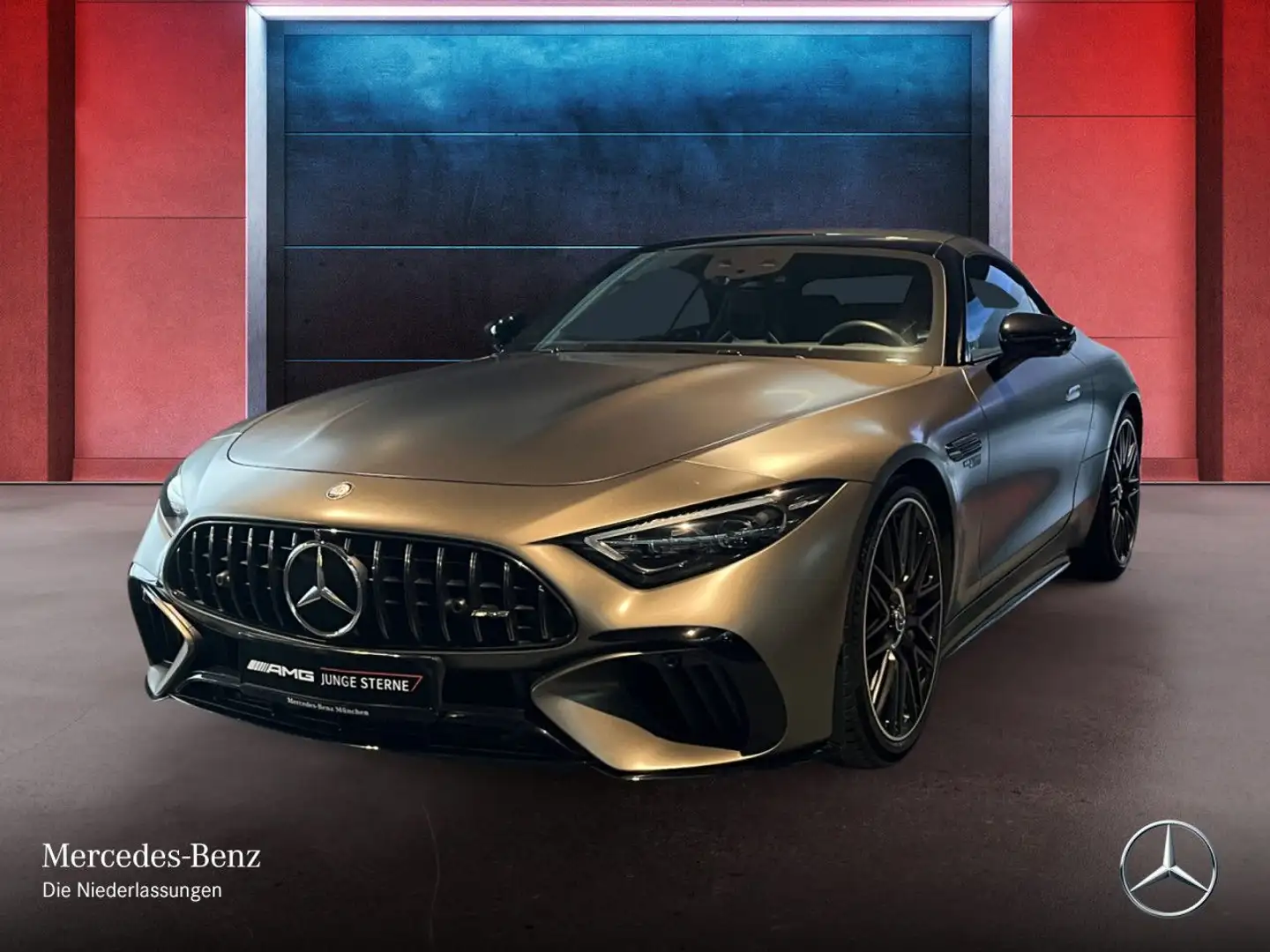 Mercedes-Benz SL 63 AMG S Cab. Keramik AeroPak Perf-Sitze 360° Grau - 2