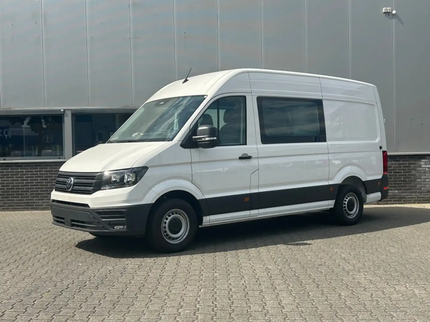 Volkswagen Crafter 35 2.0 TDI L3H2 Dubbele Cabine - Direct leverbaar! Bianco - 2